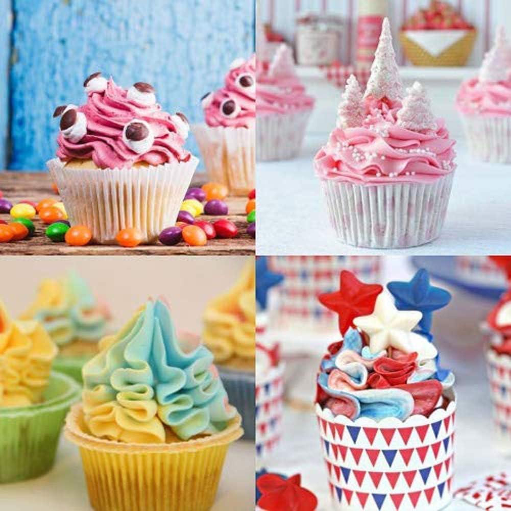 8-Piece Piping Nozzles Set for Cake Cupcake Cookies - Flower Decoration Tools - Image 7
