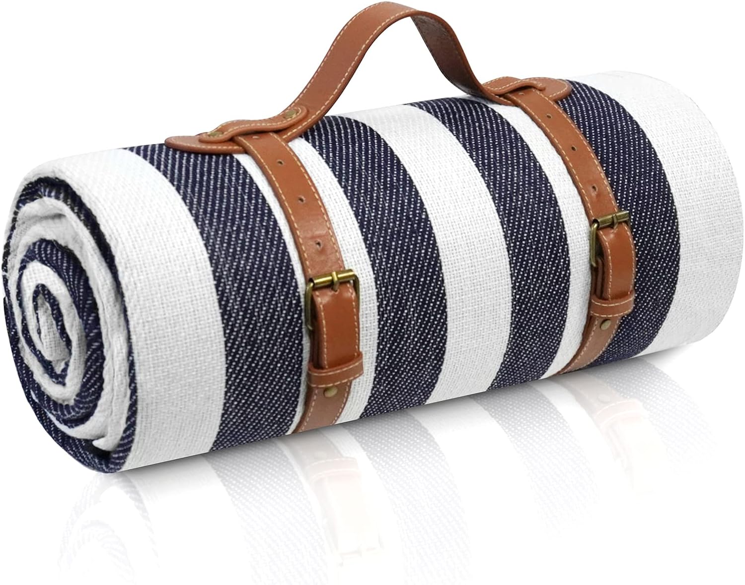 200x200cm Picnic Blanket Waterproof Sandproof Foldable for 6-8 People 3 Layers Ideal for Beach Park Camping - Image 1