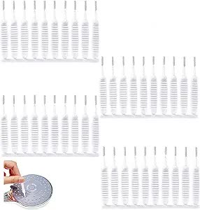 40 Pack Anti-Limescale Precision Cleaning Brushes - Multifunctional Detail Brushes for Small Holes and Crevices - Image 1