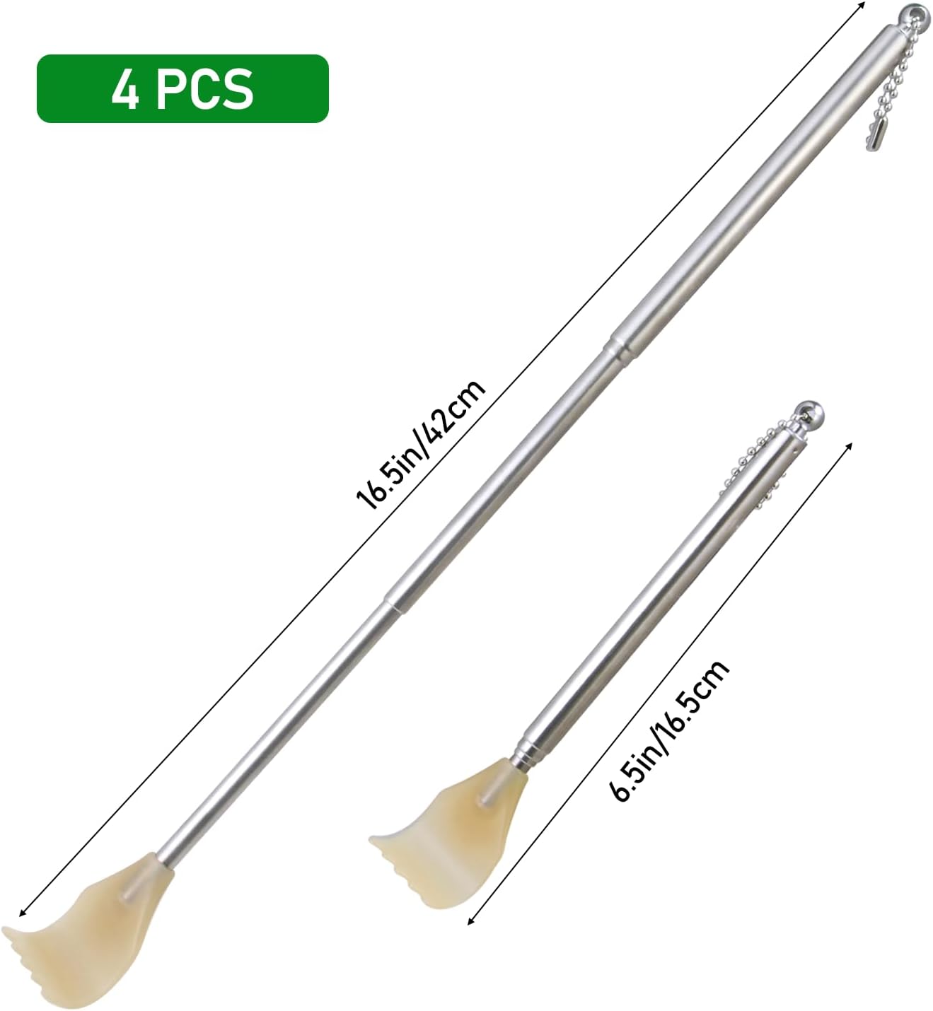 4 Piece Metal Extendable Mahjong Handles for Mahjong Sets and Accessories Enhance Game Feel and Smoothness - Image 4