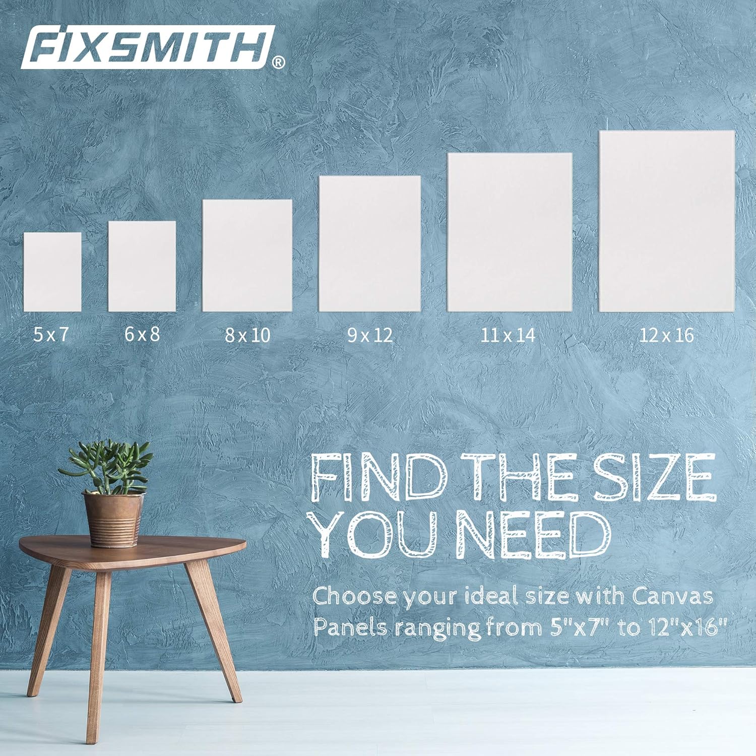 Painting Canvas Panel Boards - 5x7 Inch Art Canvas,24 Pack with 9 x12 Inch Canvas Panel Super Value 12 Pack,100% Cotton,Primed Canvas Board,Acid Free,Artist Canvas Boards - Image 5