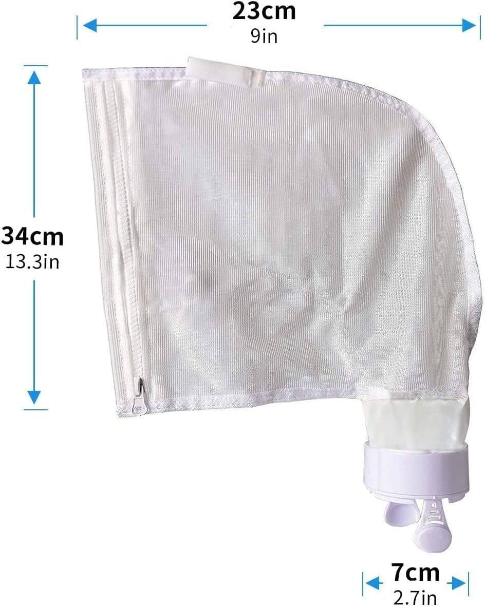 Spa Part Nylon Mesh Pool Cleaner All Purpose Bag - Fits Polaris 280, 480 Cleaner - Zippered K13 K16 (2) - Image 6