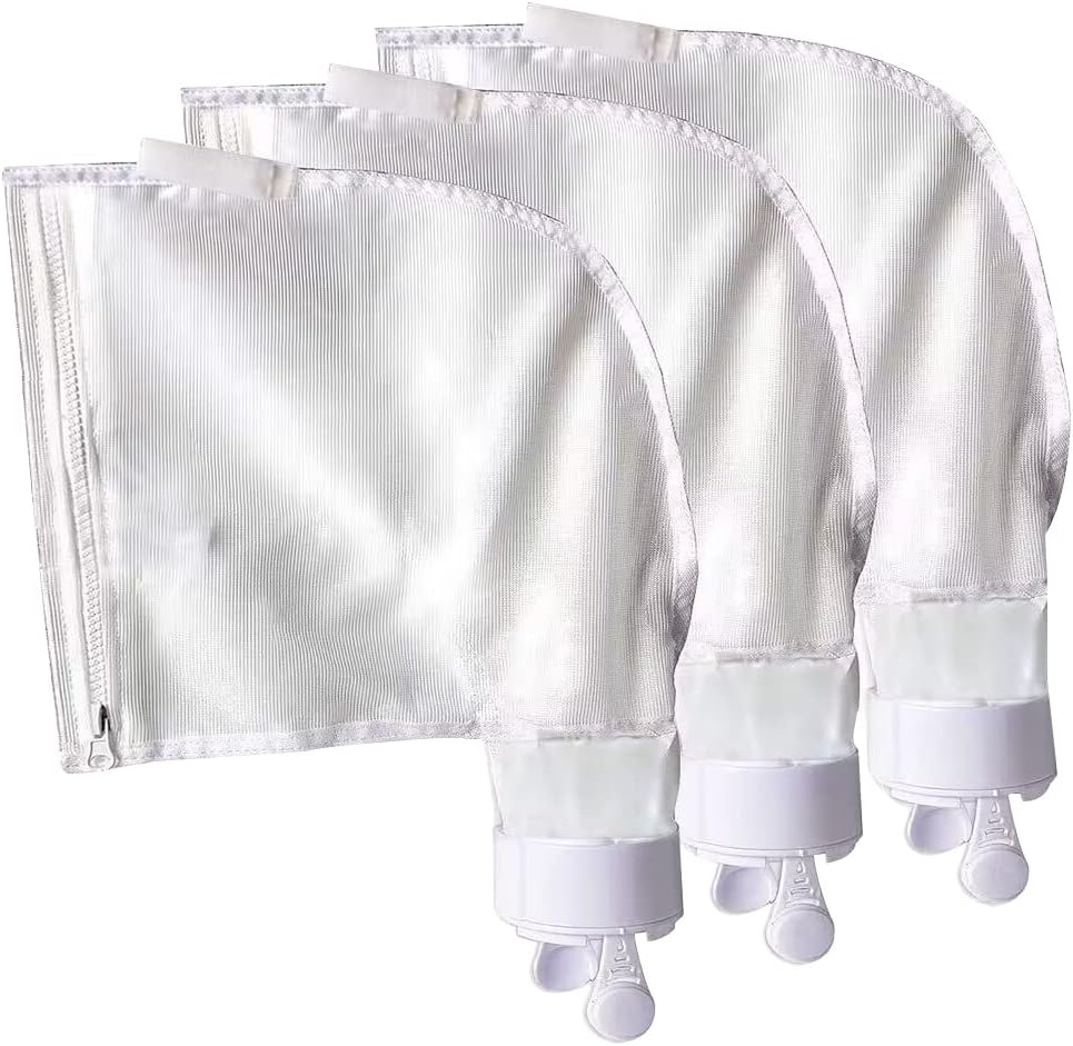 Pool Spa Part Zippered Bag Replacement for Polaris 280，480 Pool Cleaner All Purpose Filter Bag K13 Pack of 3 - Image 1