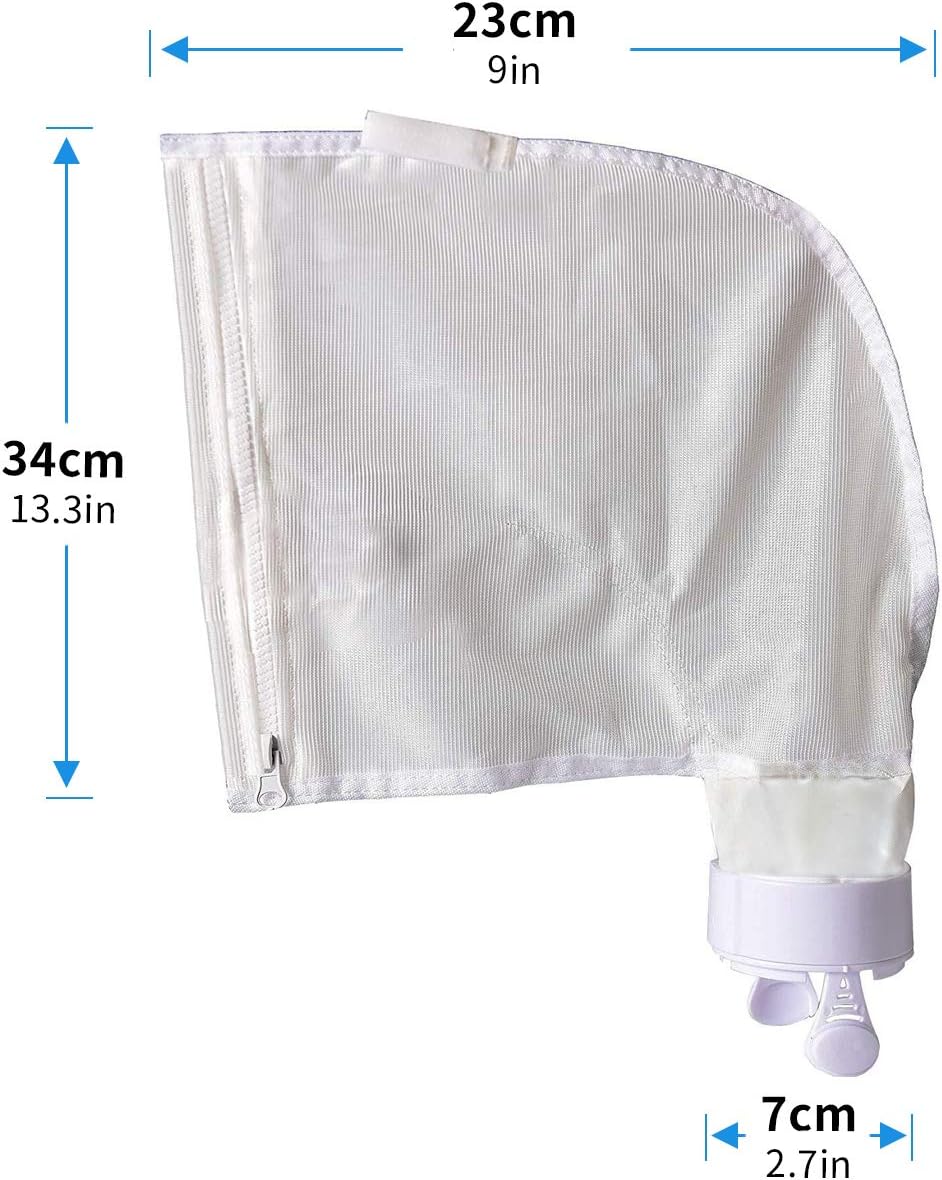 Pool Spa Part Zippered Bag Replacement for Polaris 280，480 Pool Cleaner All Purpose Filter Bag K13 Pack of 3 - Image 6