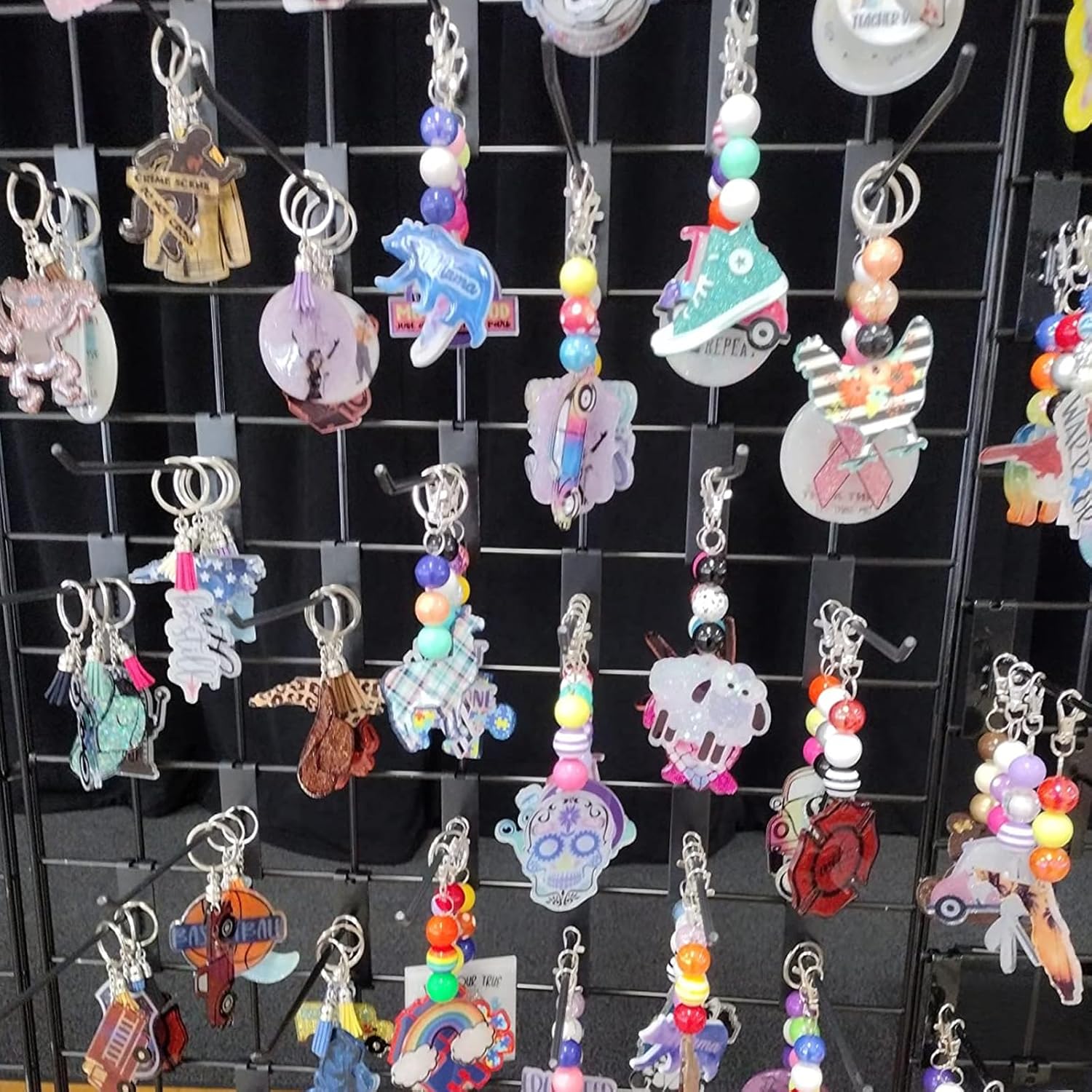 Gridwall Hooks - 4 Inch Heavy Duty Black Display Hooks for Grid Wall Panel Hanging (12Pcs) - Image 7