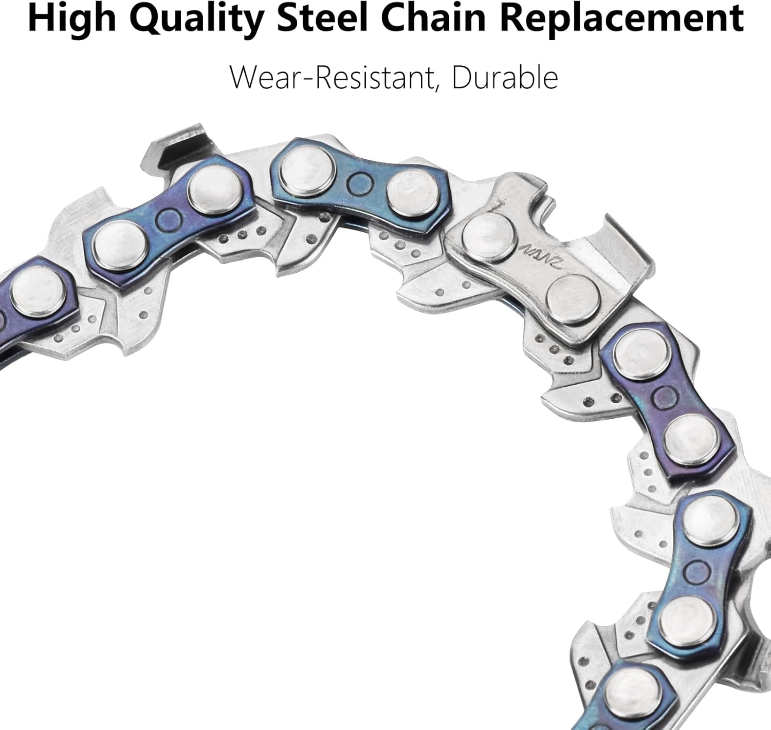 6 Inch Mini Chainsaw Chain Replacement 4 PCS Chains for 6 Inch Bar-043