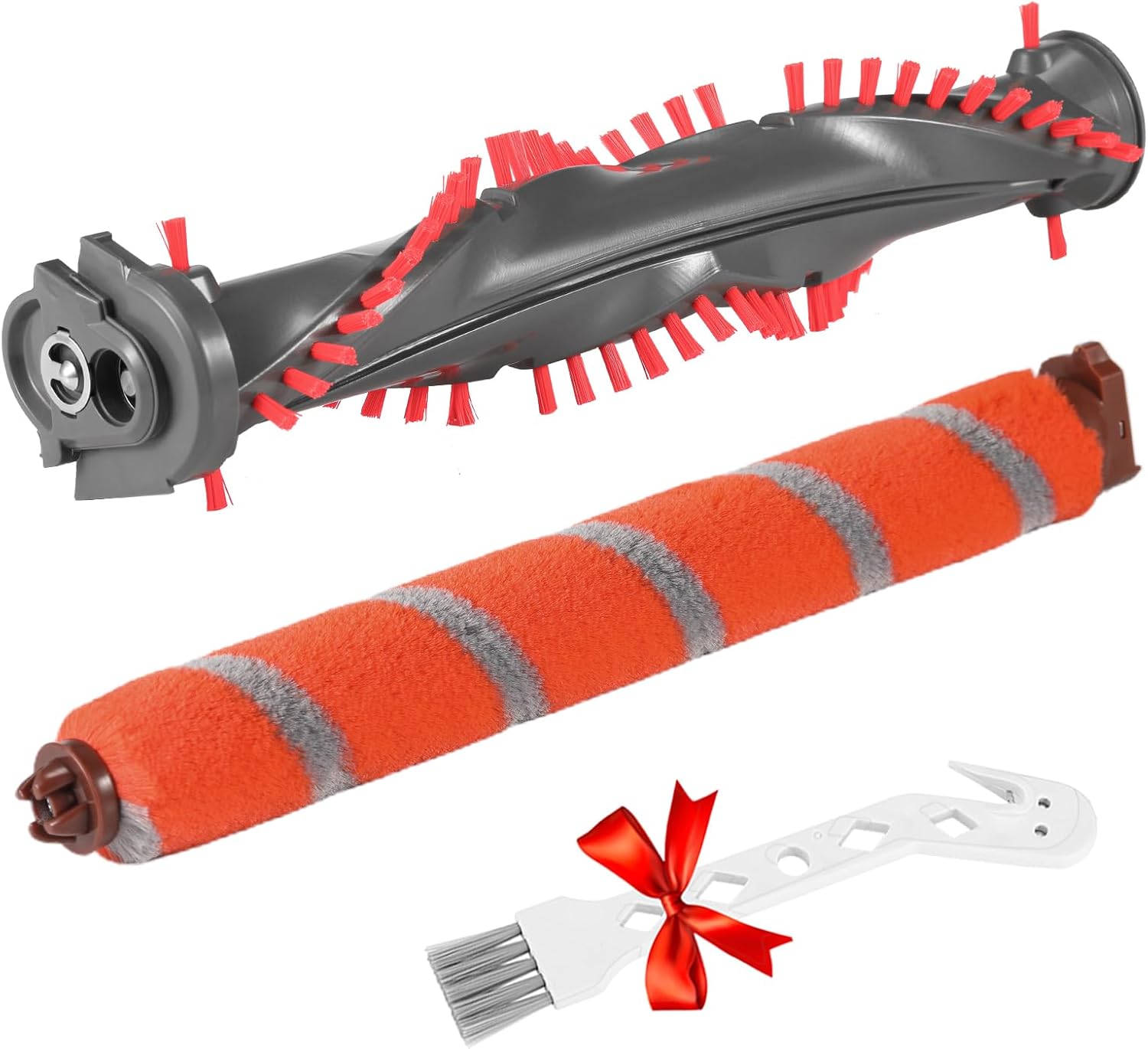 Brush Roller Replacement Kit Compatible with Shark DuoClean NV800, NV800W, NV801, NV801Q, NV803, UV810, HV380, HV380C, HV380W, HV381, HV381C, HV382, HV382BRN, HV383, HV384Q Vacuum Cleaner, 8.74IN - Image 1
