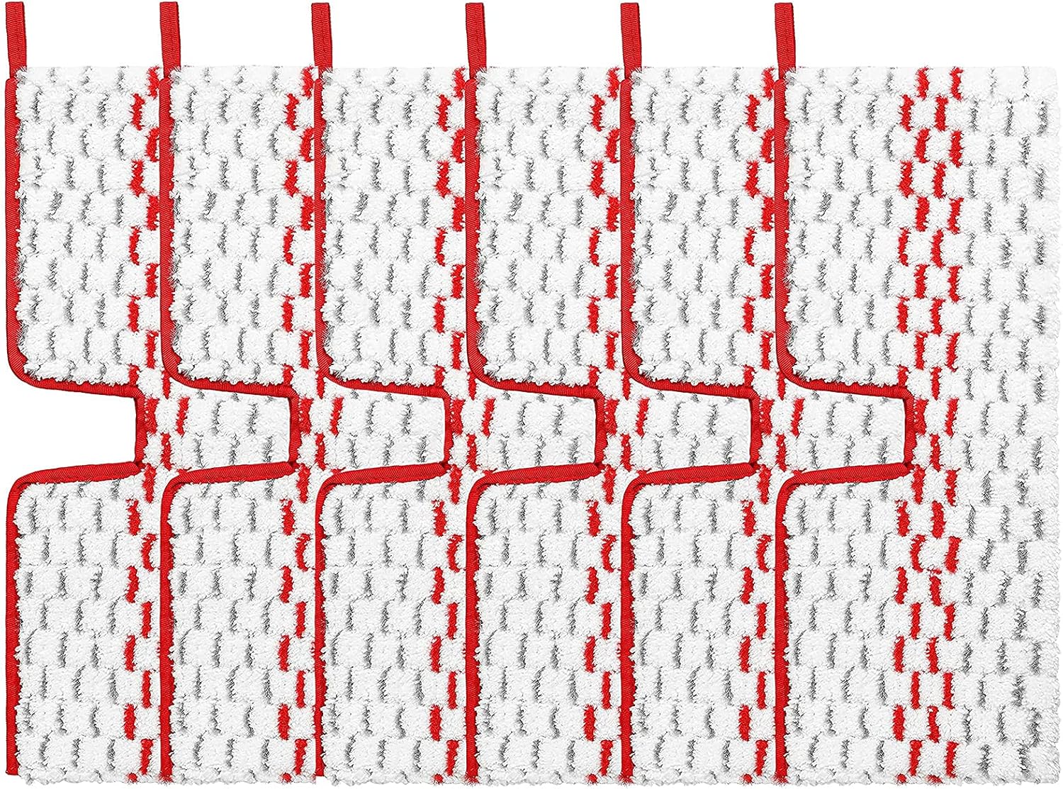 6 Pack Washable Microfiber Spray Mop Refills Compatible with O-Cedar ProMist MAX Spray Replacement Mop Pads - Image 1
