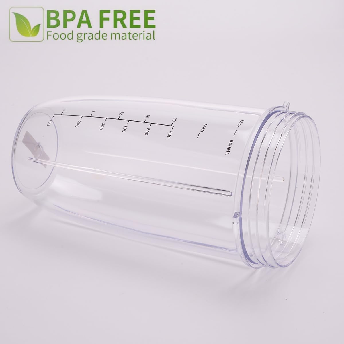 [UPGRADE] Replacement 32oz Blender Cups & Blade Part Compatible with NutriBullet 600w/900w Blender (5 Pieces) - Image 3