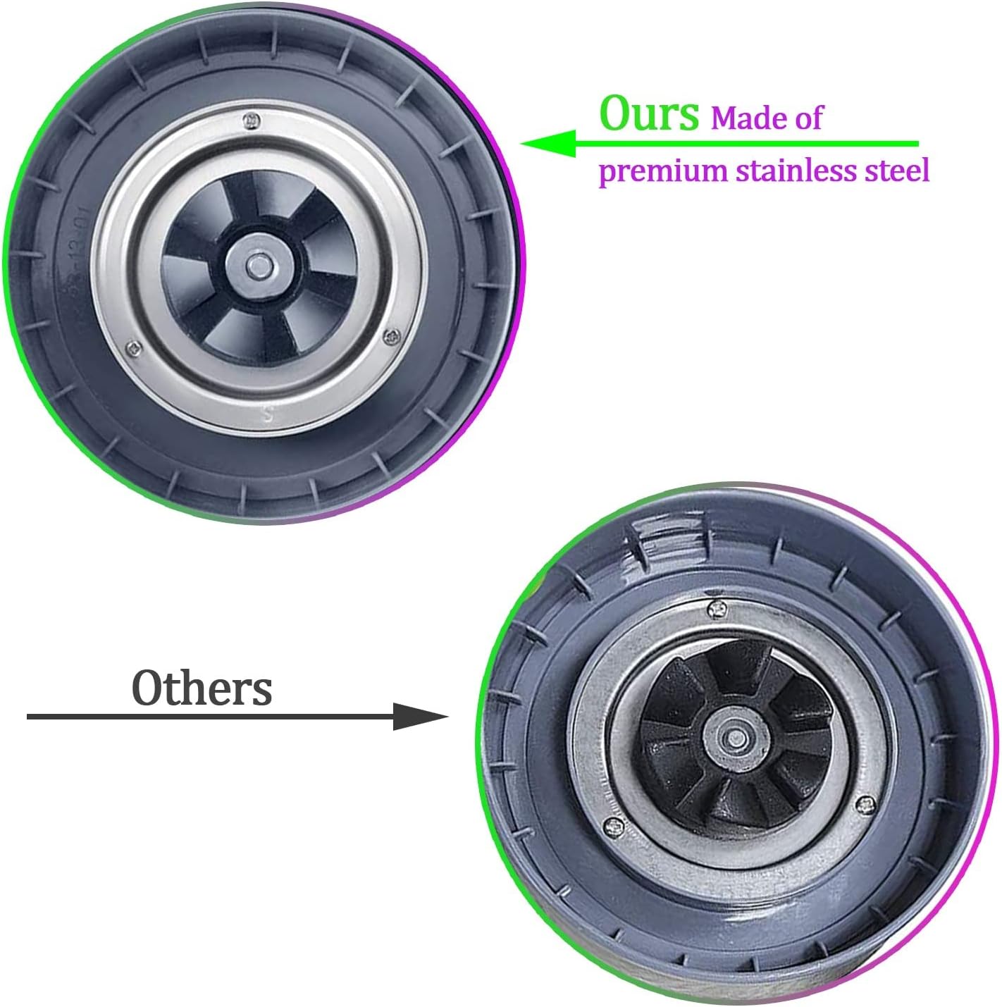 [UPGRADE] Replacement 32oz Blender Cups & Blade Part Compatible with NutriBullet 600w/900w Blender (5 Pieces) - Image 7