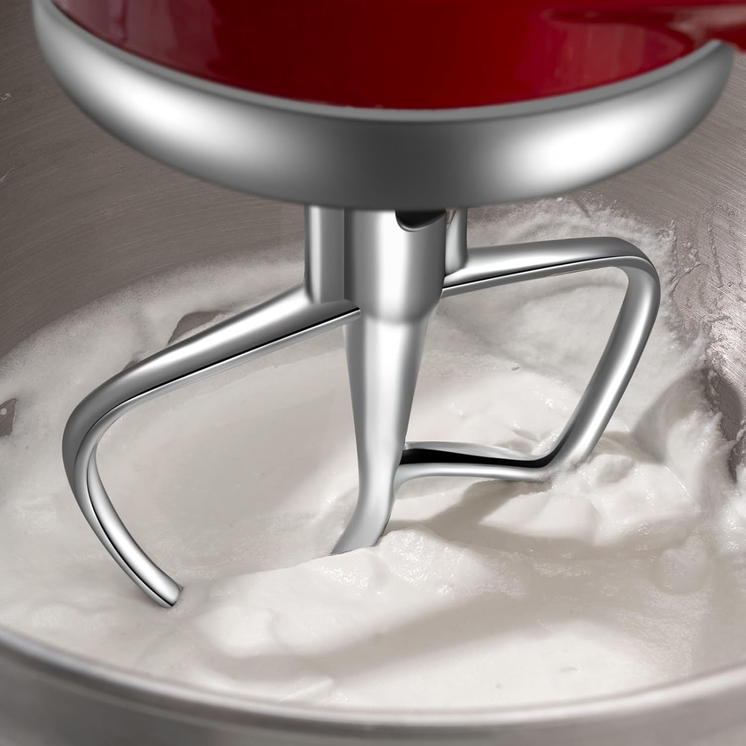 K45B Stainless Steel Flat Beater for Kitchenaid 4.5-5 Quart Tilt Head Stand Mixer, Polished Paddle Attachment for KitchenAid Mixer by ，Dishwasher Safe - Image 7