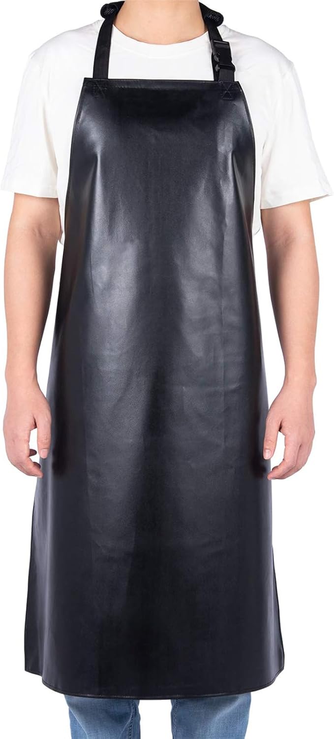 Heavy Duty Vinyl Waterproof Apr for Unisex Adult, Ultra Lightweight, Chemical Resistant Industrial Work Apr - Image 1