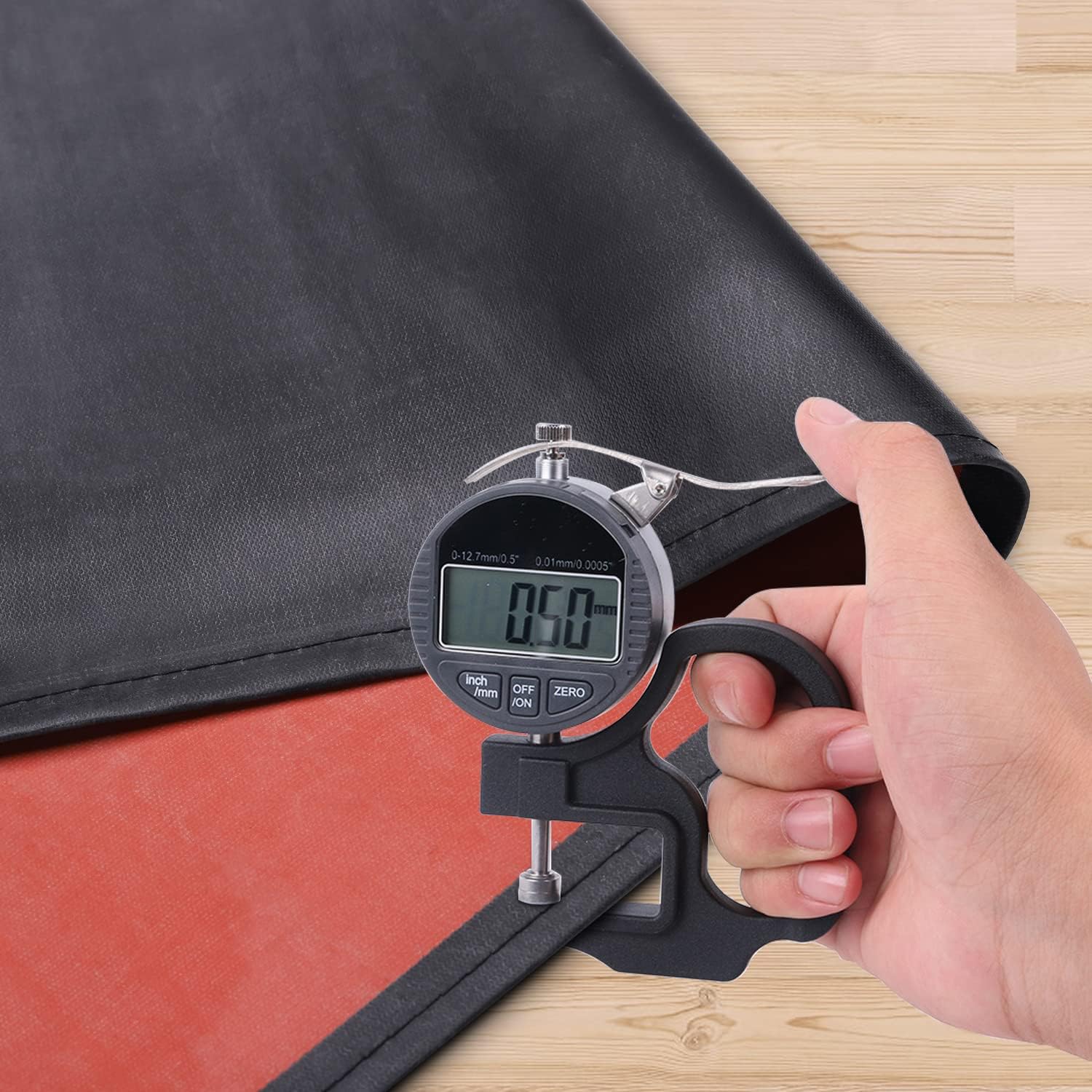 Thick Waterproof Rubber Black Vinyl Apr for Men 39