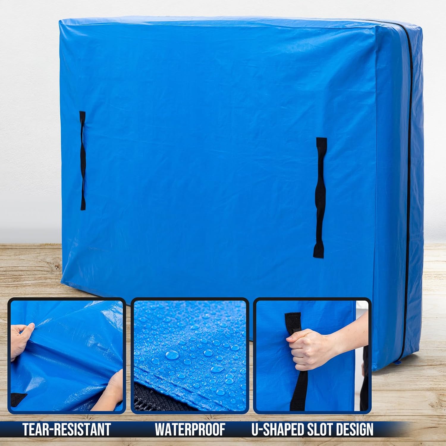 Queen Mattress Bags for Moving and Storage, Heavy Duty Moving Supplies Mattress Cover with Reinforced Handles, Storage Cover Essentials Packing Protector - Image 7