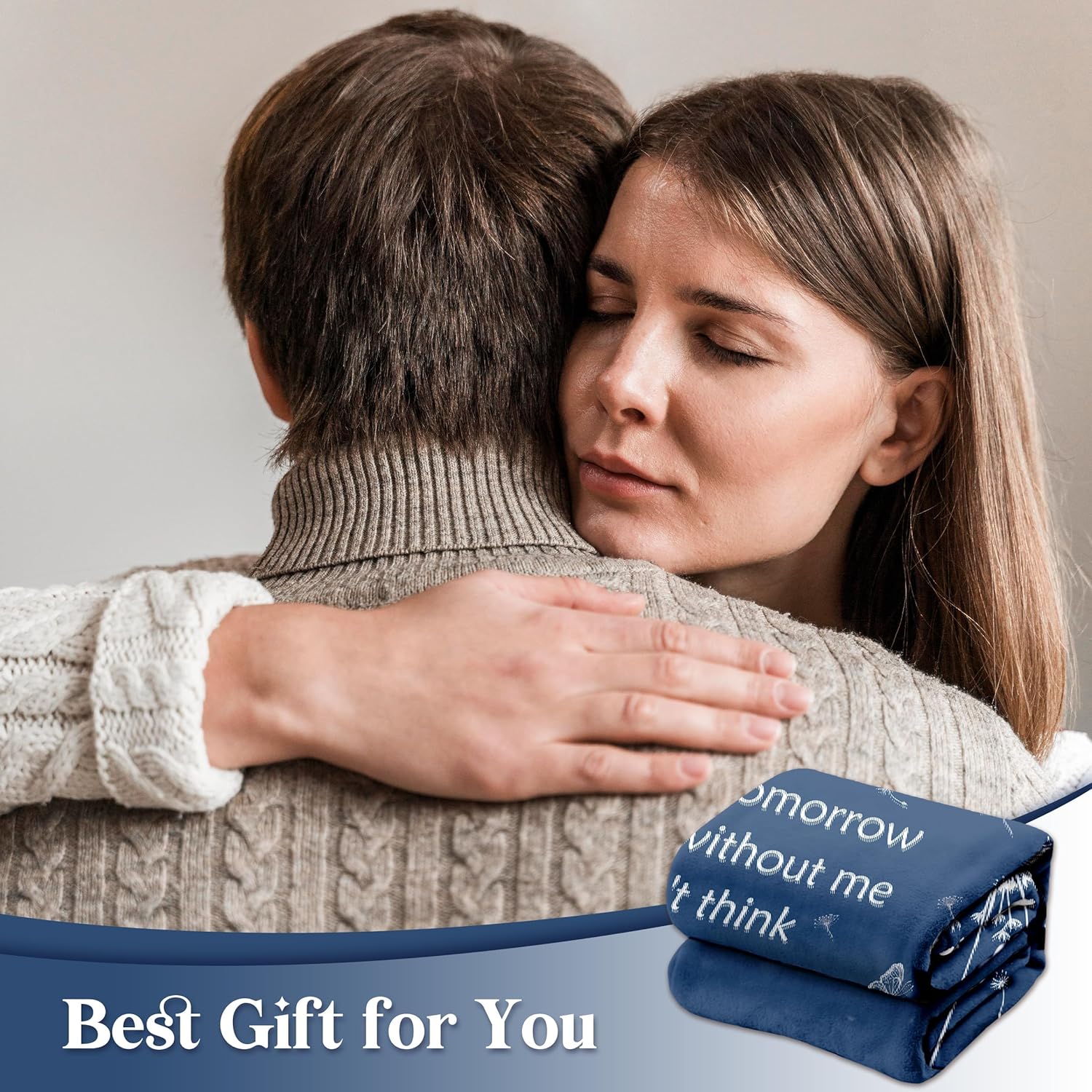 Sympathy Gifts for Loss of Loved One, Soft Flannel Memorial Blanket, Bereavement Gift Idea, Grief Sorry for Your Loss for Mom Dad Grandma Grandpa Sister - 50‘’ X 60‘’ - Image 2