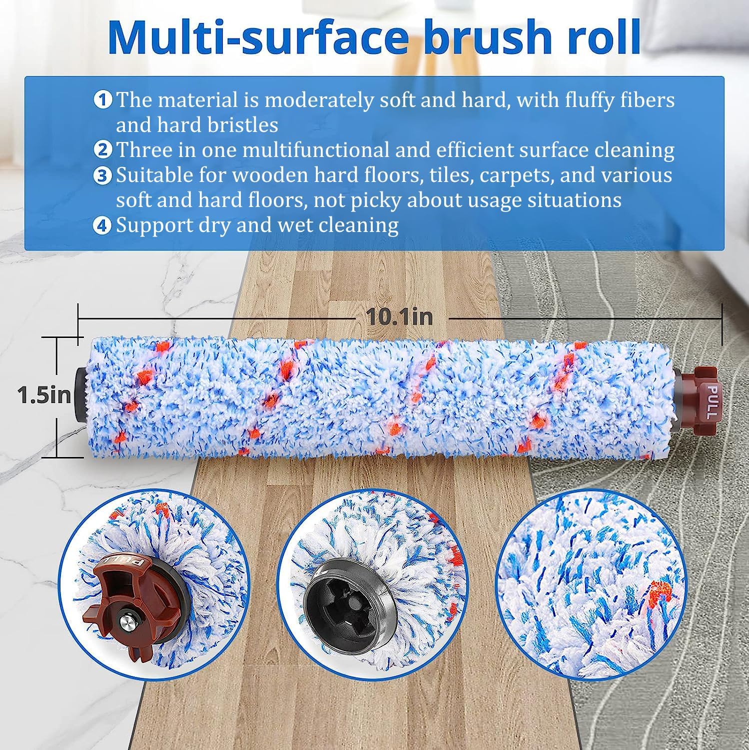 Filter Brush Replacement Compatible with Bissell CrossWave - Image 3