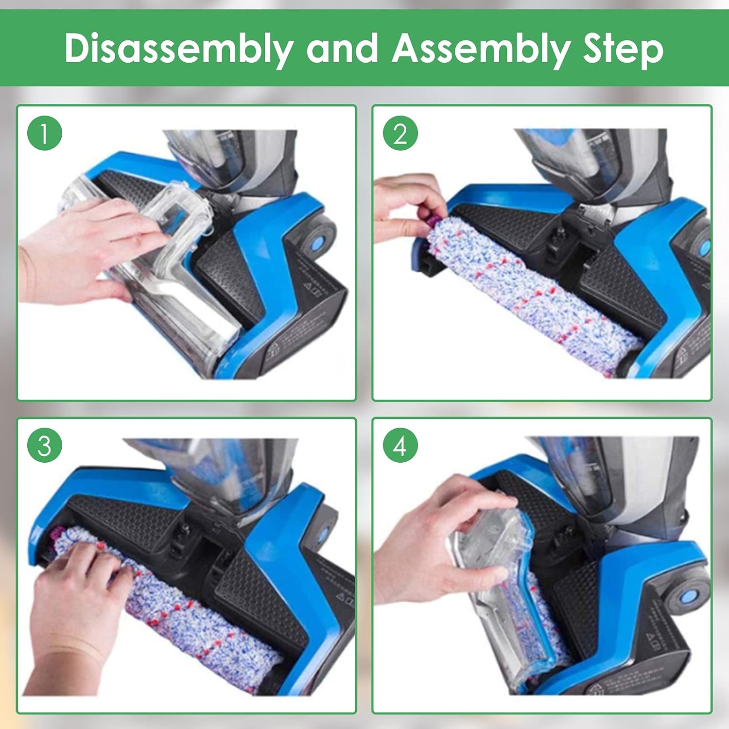 1868 Brush Replacement Compatible with Bissell CrossWave - Image 7
