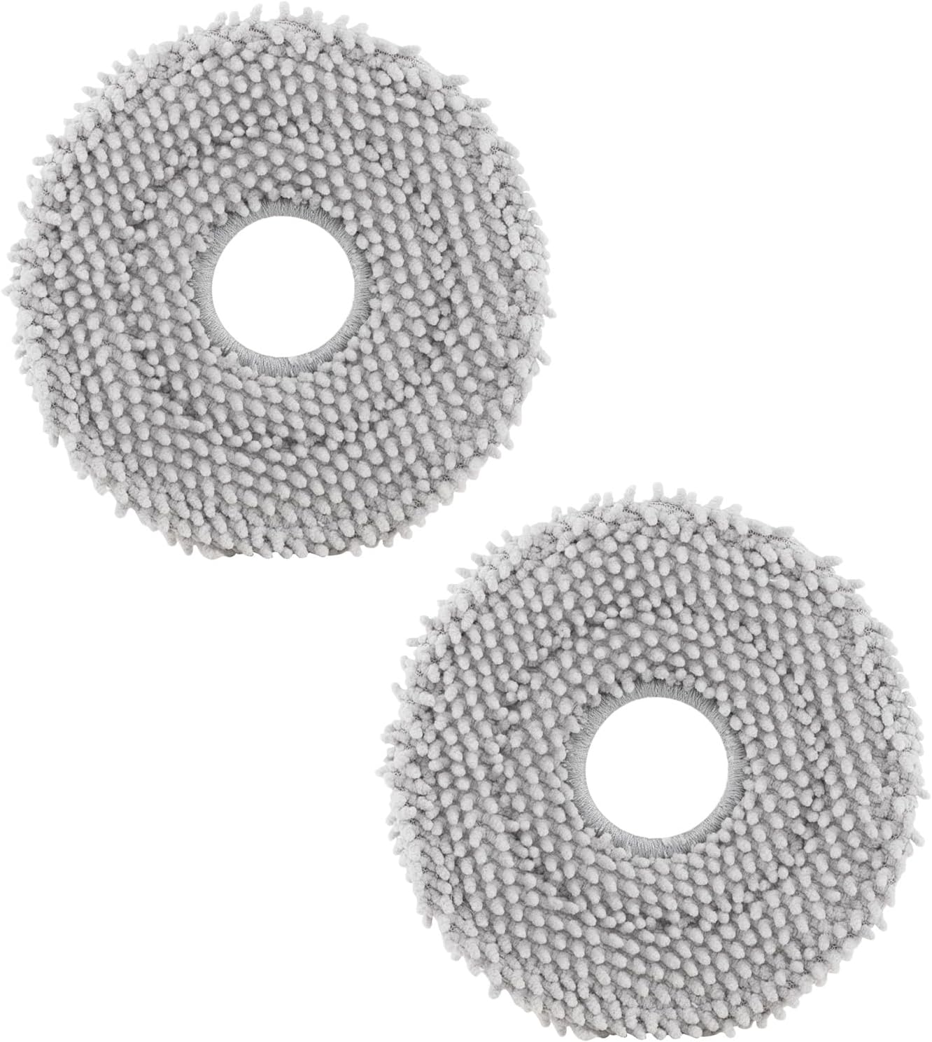 4 Pack Microfiber Mop Cloths for Q Revo, Qrevo MaxV, Qrevo S, Qrevo Pro, Qrevo Slim Qrevo S5V Robot Vacuum Cleaner, Mop Pad Replacement Accessories - Image 1