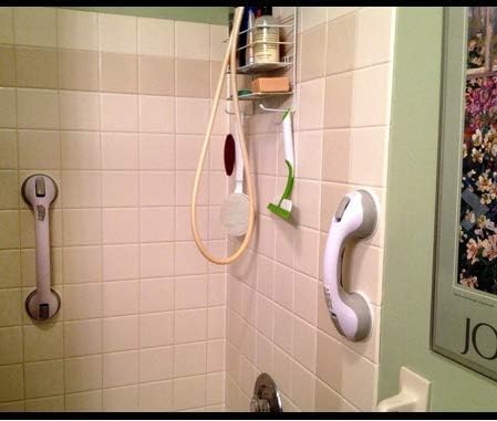 2PCS Grab Bars for Bathroom - Shower Handle - Grab Bars for Bathtubs and Showers - Safety Hand Rail Support for Tub, Handicap, Elderly, Injury, Kid, Senior Assist Bath Handle, Non Skid - Image 8