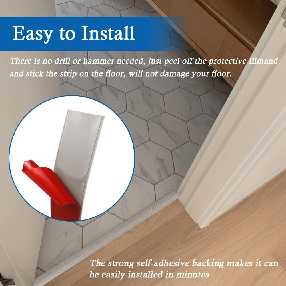 Floor Transition Strip Self Adhesive Floor Cover Strips Laminate 2