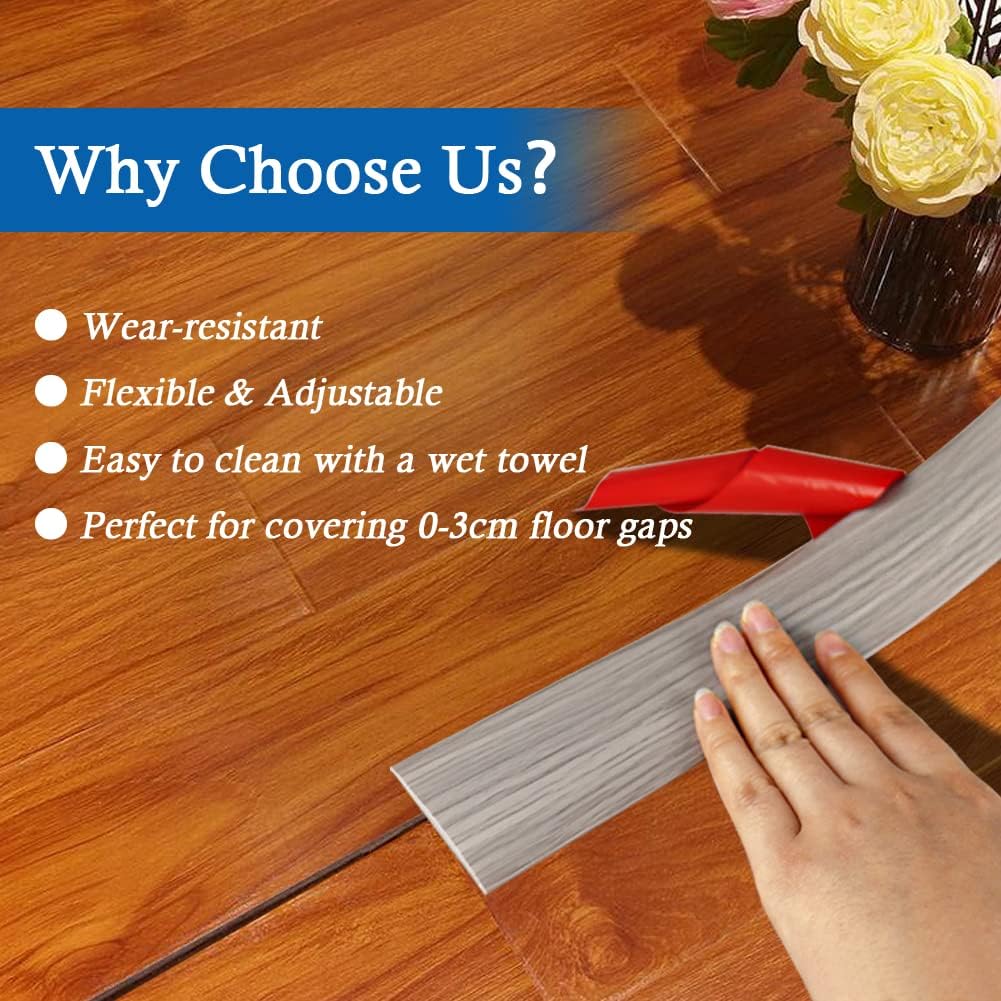 Floor Transition Strip Self Adhesive Floor Cover Strips Laminate 2