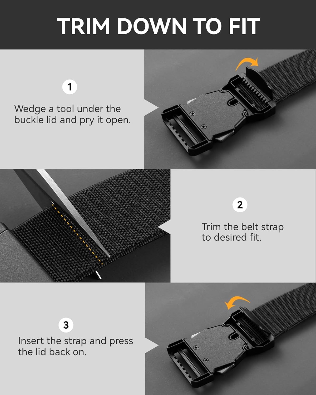 Tactical Belt Men - 1.5