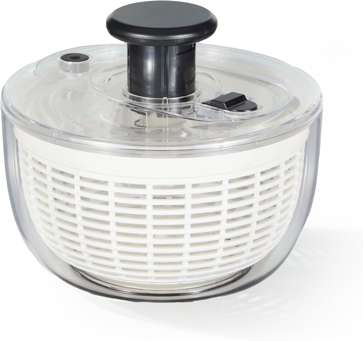 6.4 Qt Salad Spinner Large Lettuce Spinner Plastic Vegetable Fruit Washer, Vegetable Cleaner Salad Cleaner Lettuce Washer, Non-Slip Base, BPA-Free - Image 8