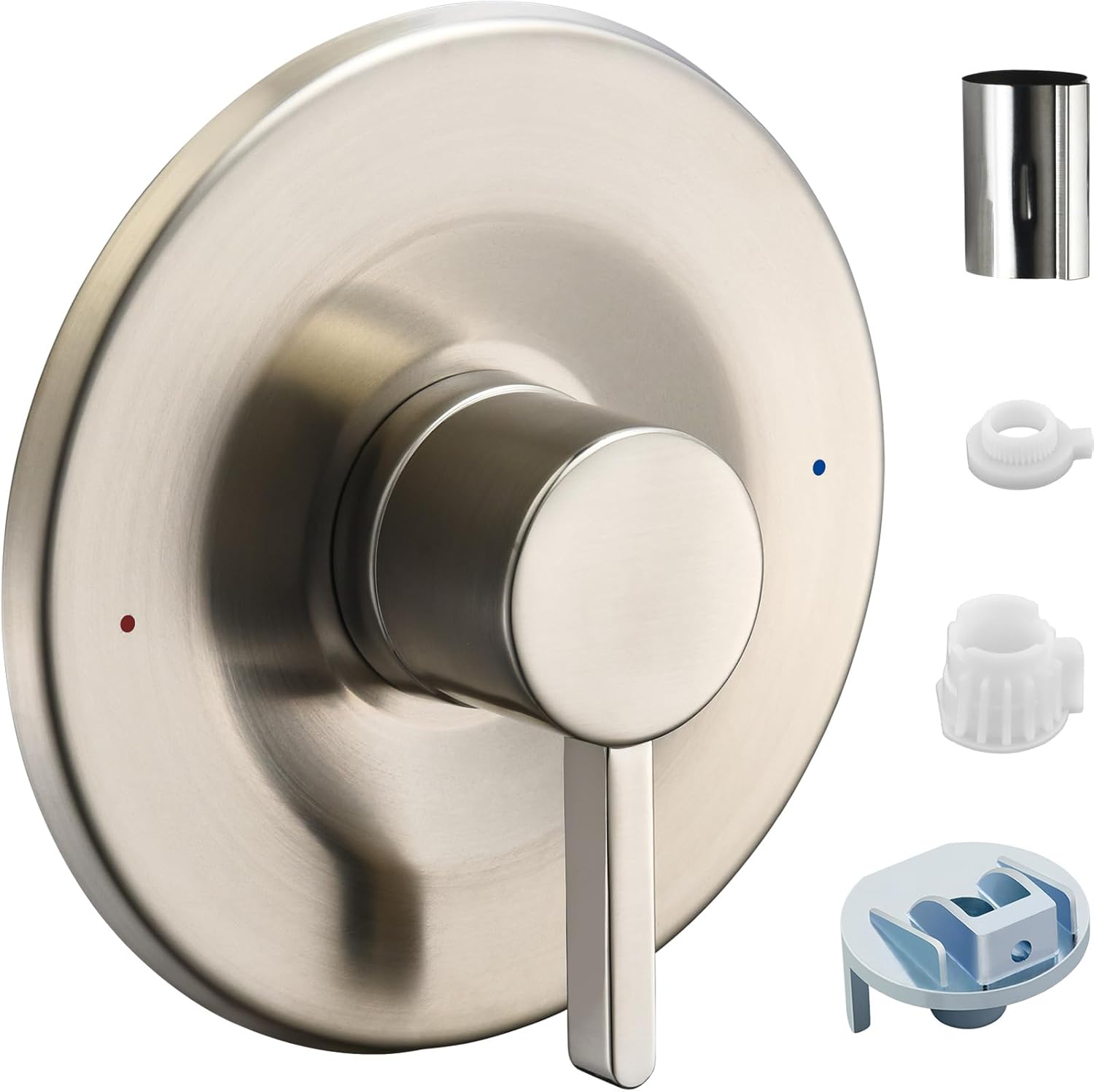 Shower and Tub Trim Kit, Compatible with Moen Posi-Temp Valve, Brushed Nickel - Image 8
