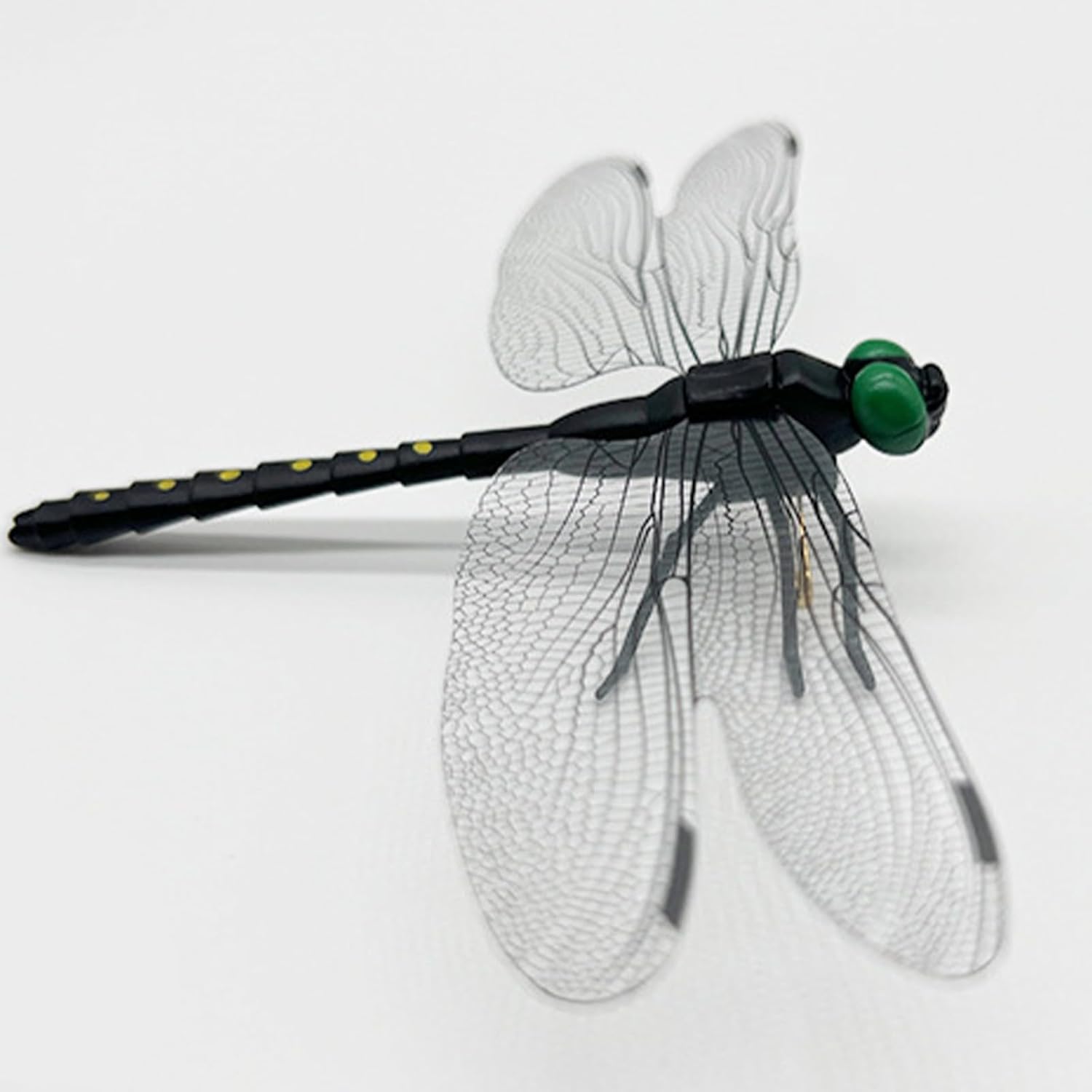 20 Pcs Dragon Fly Clips for Bugs Repellent, 3D Artificial Dragonfly Hat Clip, Dragonfly Garden Decor (20, Black*20 Pcs) - Image 4