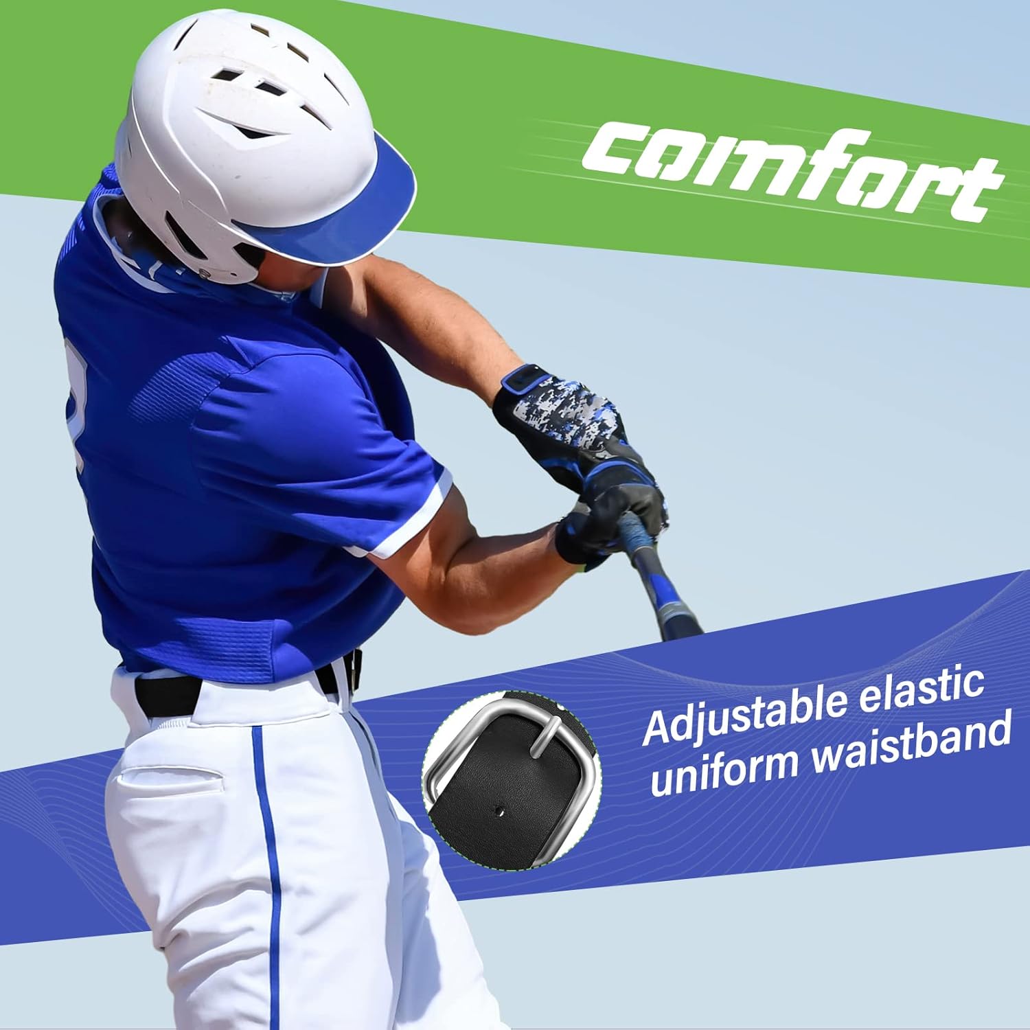 12 Pcs Baseball Belts Softball Belts Bulk for Adult and Youth Adjustable - Image 5