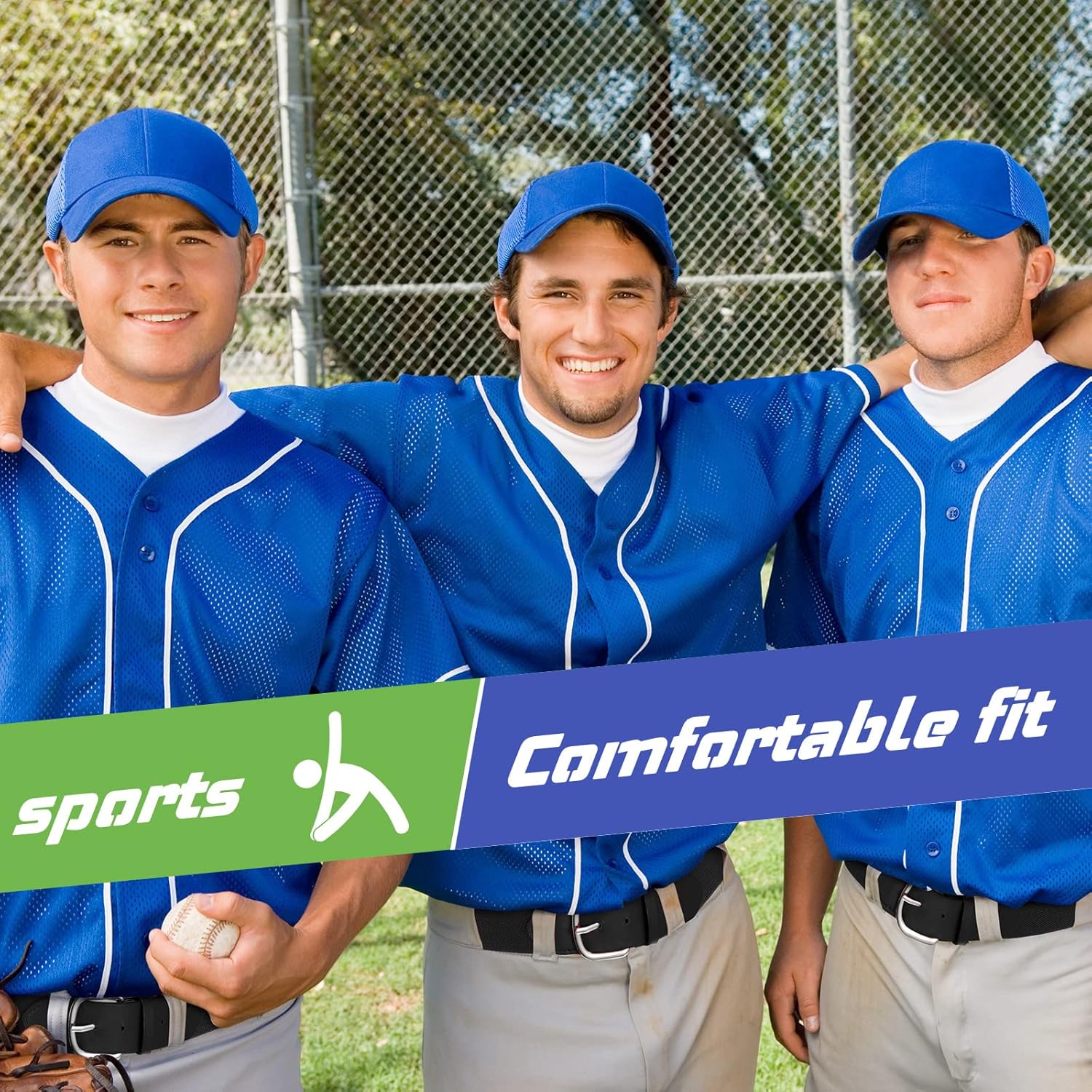 12 Pcs Baseball Belts Softball Belts Bulk for Adult and Youth Adjustable - Image 7