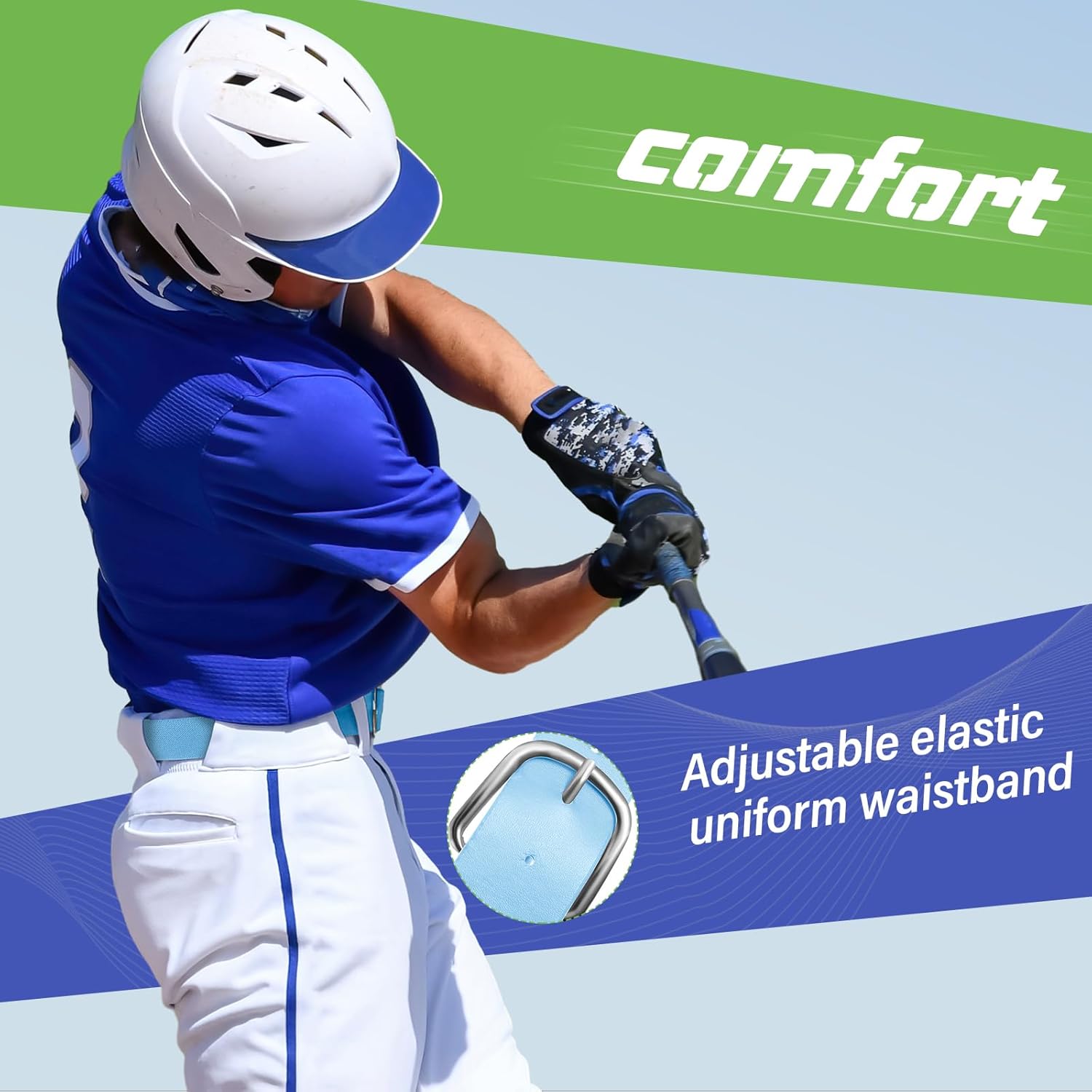 12 Pcs Baseball Belts Softball Belts Bulk for Adult and Youth Adjustable - Image 5