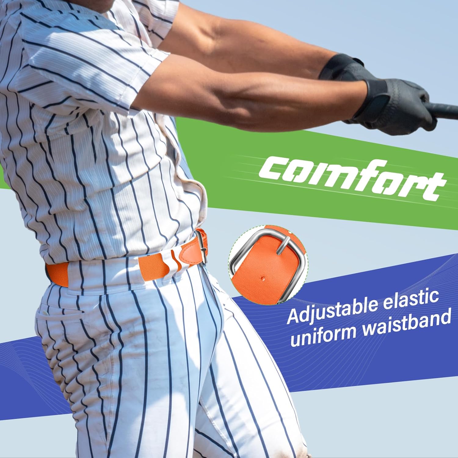 12 Pcs Baseball Belts Softball Belts Bulk for Adult and Youth Adjustable - Image 7