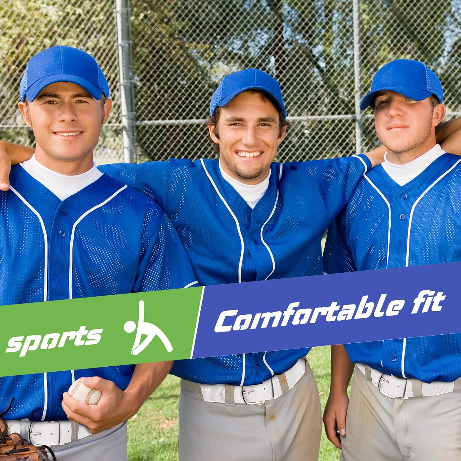 12 Pcs Baseball Belts Softball Belts Bulk for Adult and Youth Adjustable - Image 6
