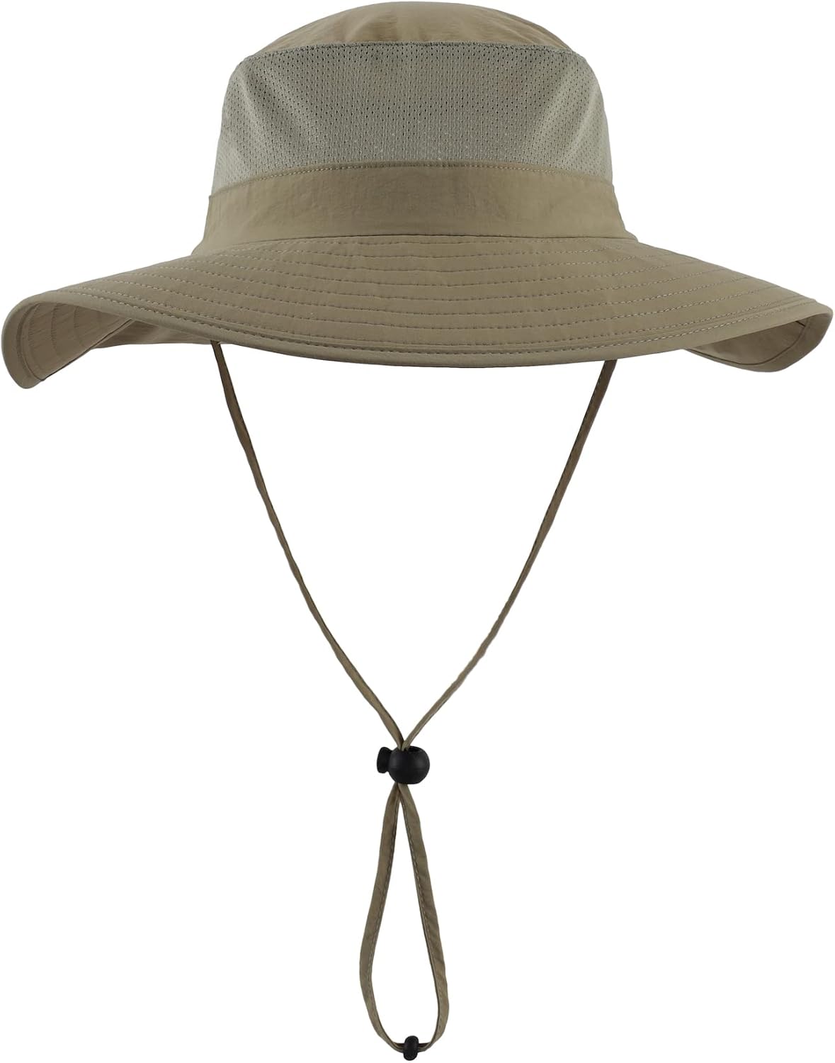 Outdoor UPF50+ Mesh Sun Hat Wide Brim Fishing Hat with Neck Flap Sun Hat for Men Women - Image 2