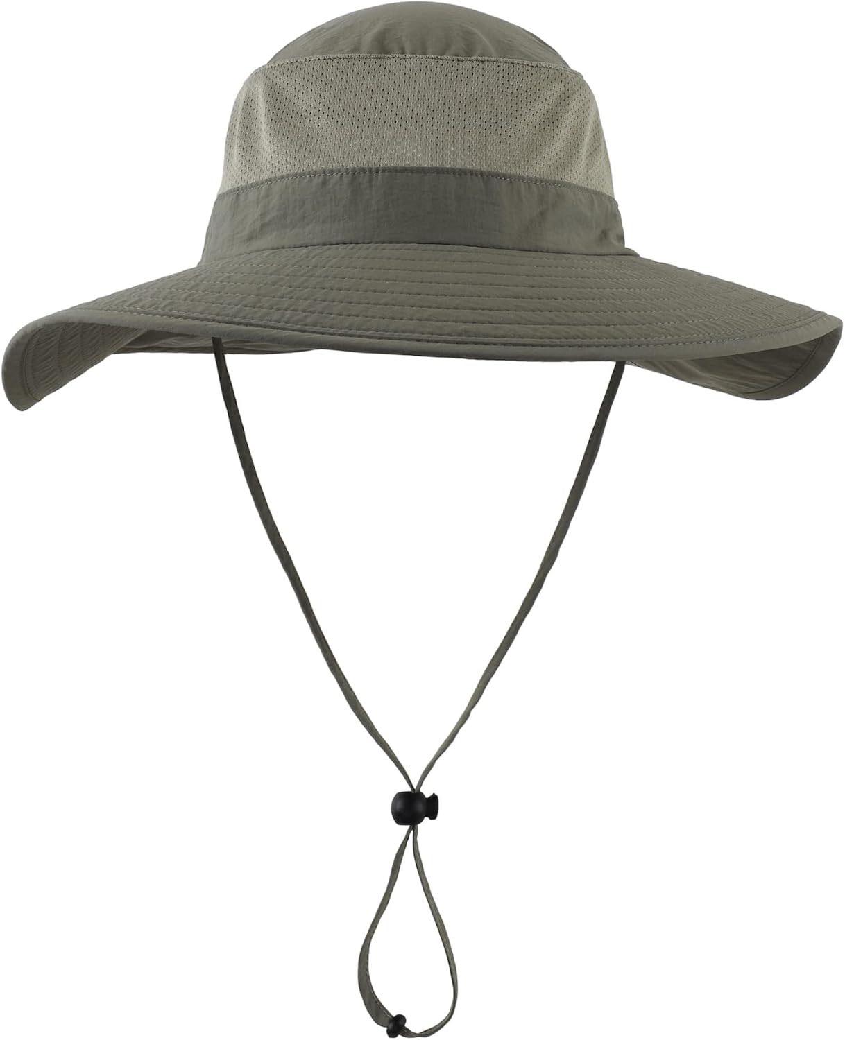 Outdoor UPF50+ Mesh Sun Hat Wide Brim Fishing Hat with Neck Flap Sun Hat for Men Women - Image 2