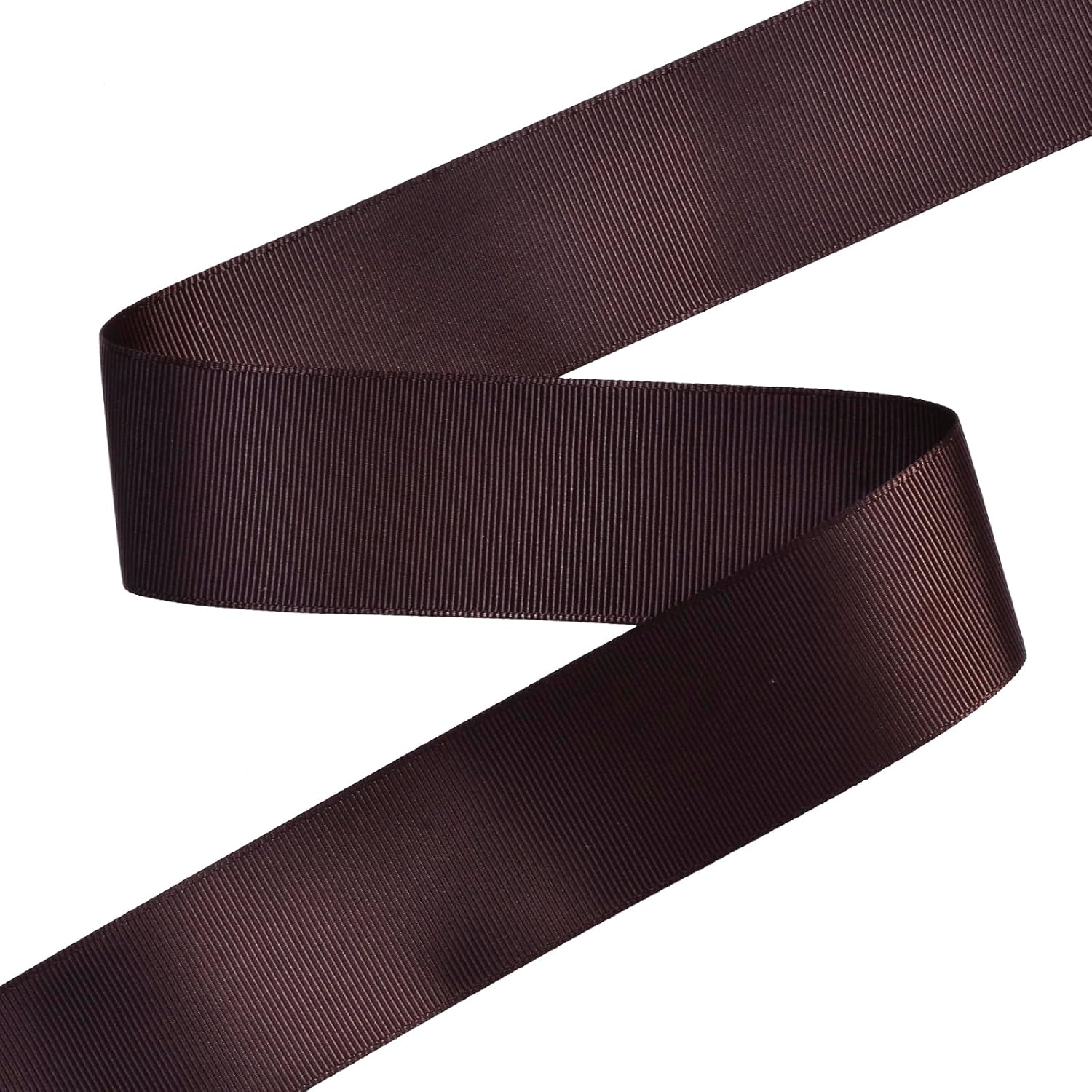Brown Grosgrain Ribbon, 1 1/2 Inch 50 Yards, Great for Crafts Bows Flower Bouquet Wedding Home Decor Gift Wrapping - Image 2