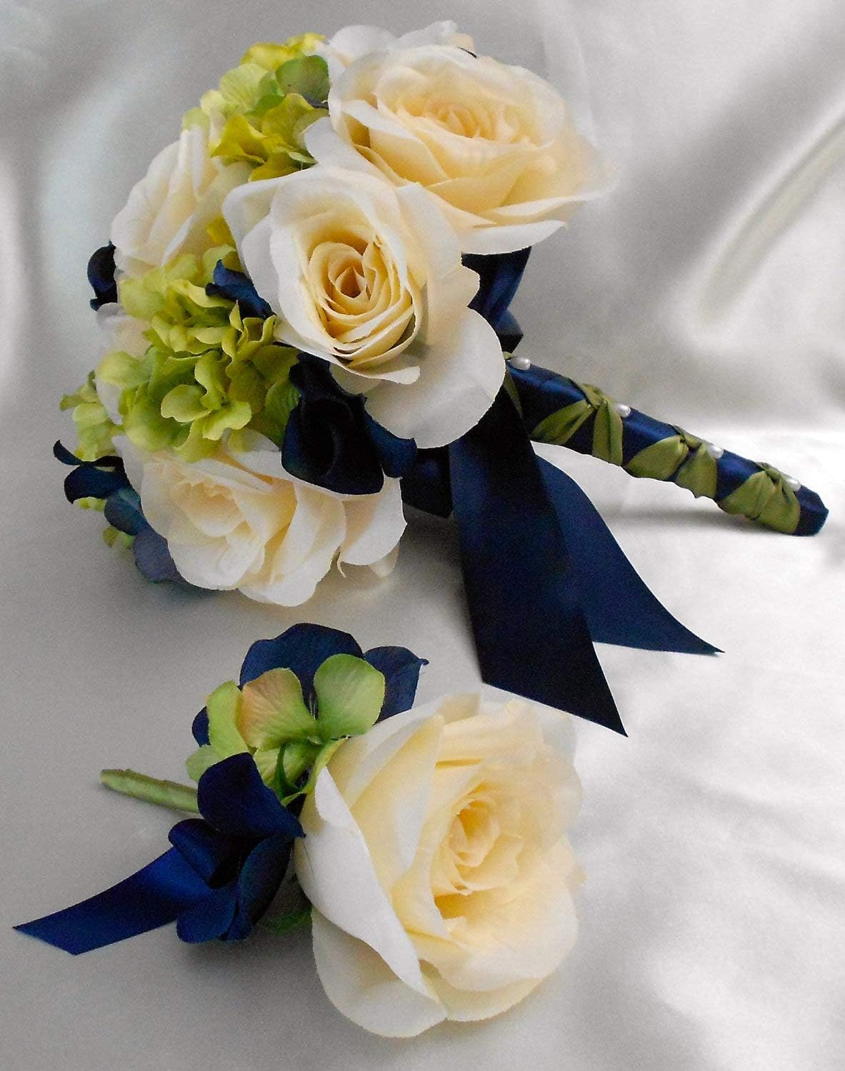 Navy Grosgrain Ribbon, 1 1/2 Inch 50 Yards, Great for Crafts Bows Flower Bouquet Wedding Home Decor Gift Wrapping - Image 5
