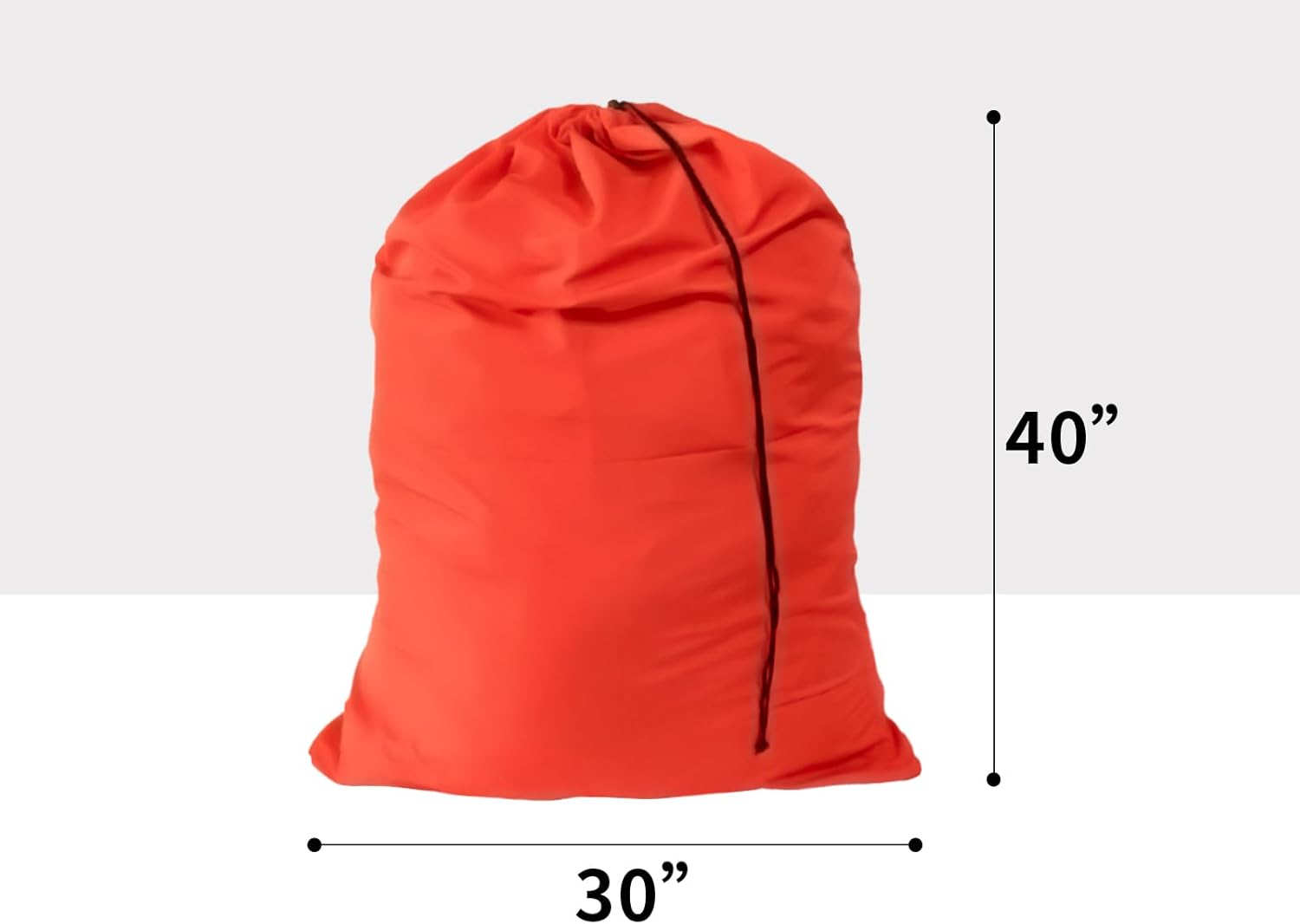 Extra Large Laundry Bag 6 Pack, Varied Colors, Travel Laundry Bags with Drawstring Closure, 30