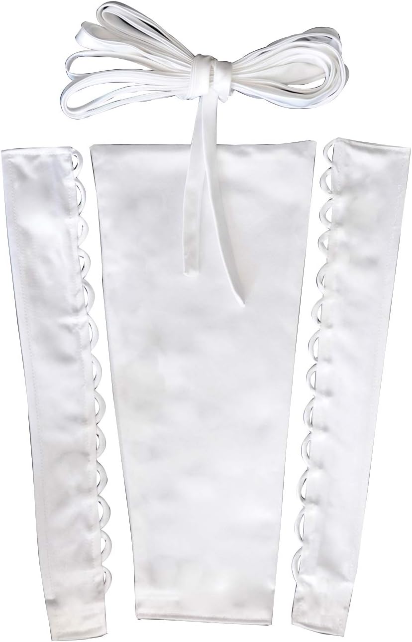 Women's Wedding Dress Zipper Replacement Adjustable Fit Satin Corset Back Kit Lace up for Prom Dress - Image 1