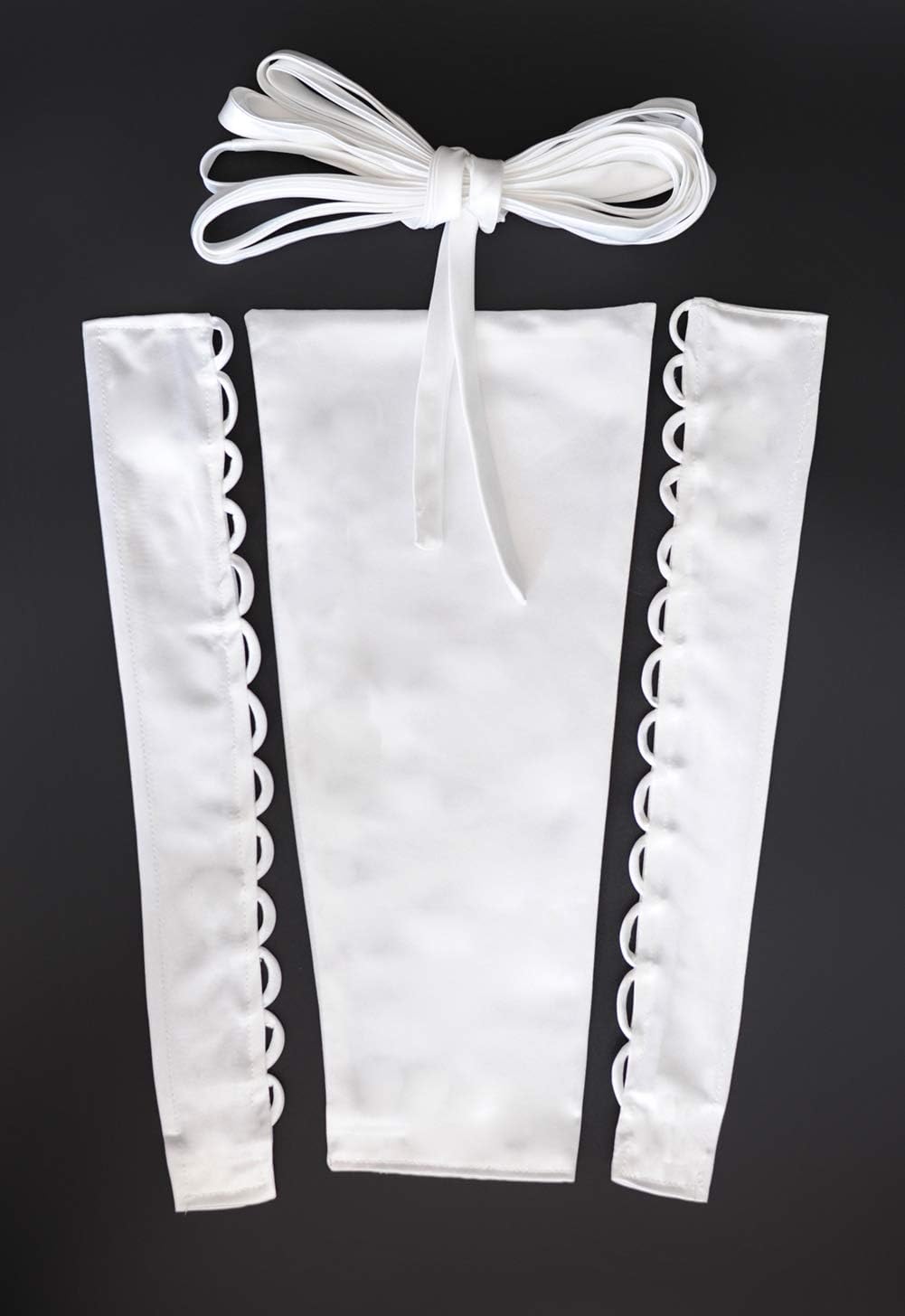 Women's Wedding Dress Zipper Replacement Adjustable Fit Satin Corset Back Kit Lace up for Prom Dress - Image 7