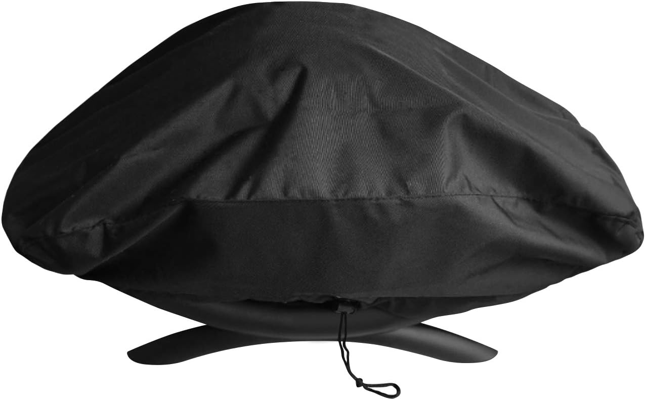 Waterproof Portable Grill Cover for Weber Q2000, Q200 Series and Baby Q Gas Grill, Compared to Weber 7111, All Weather Protection, Black - Image 1