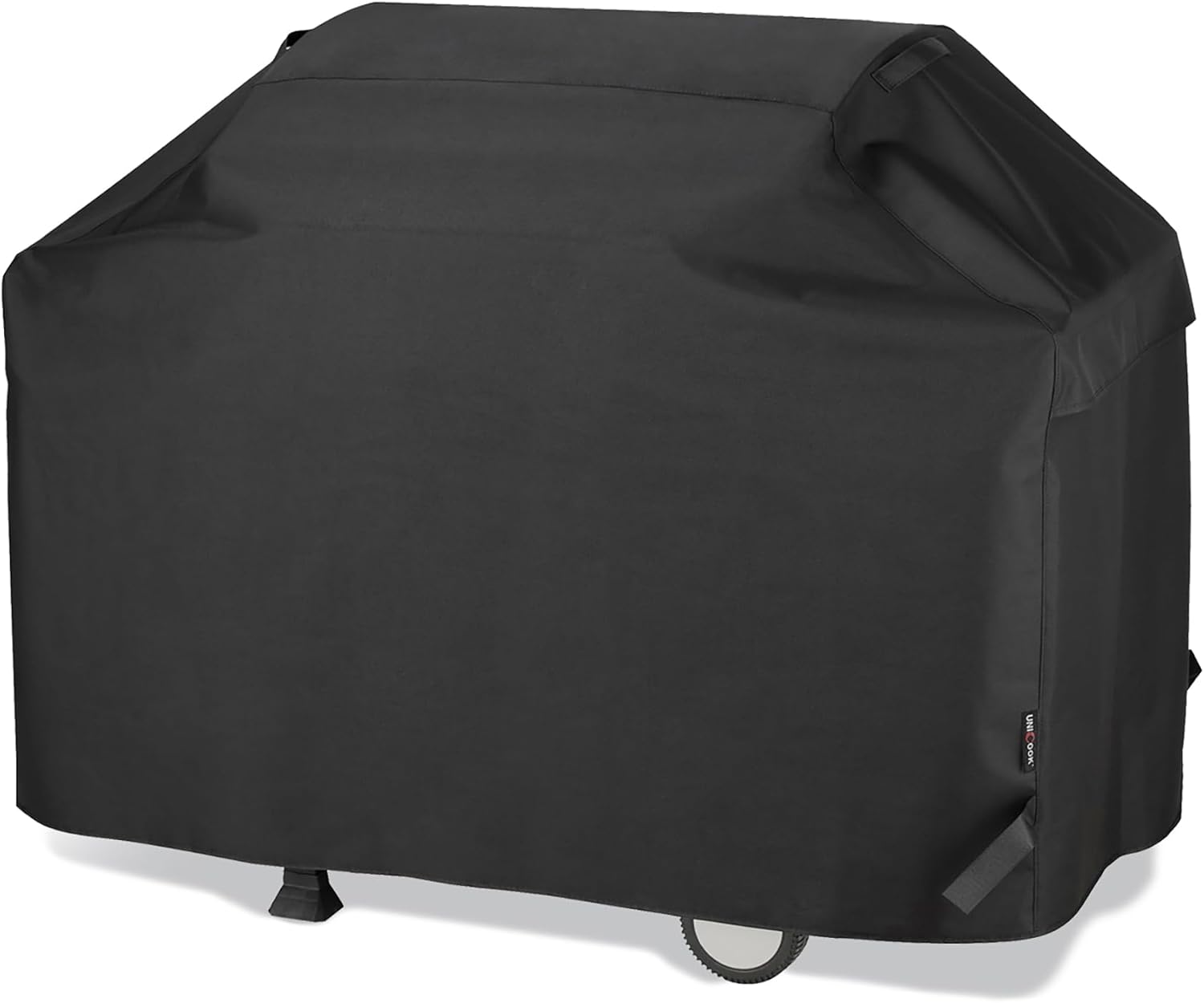 Outdoor Large Grill Cover 70 Inch, Heavy Duty Waterproof Gas Grill Cover for Outside, Fade Resistant Durable BBQ Protector, All Weather Protection for Backyard BBQs, Black - Image 1
