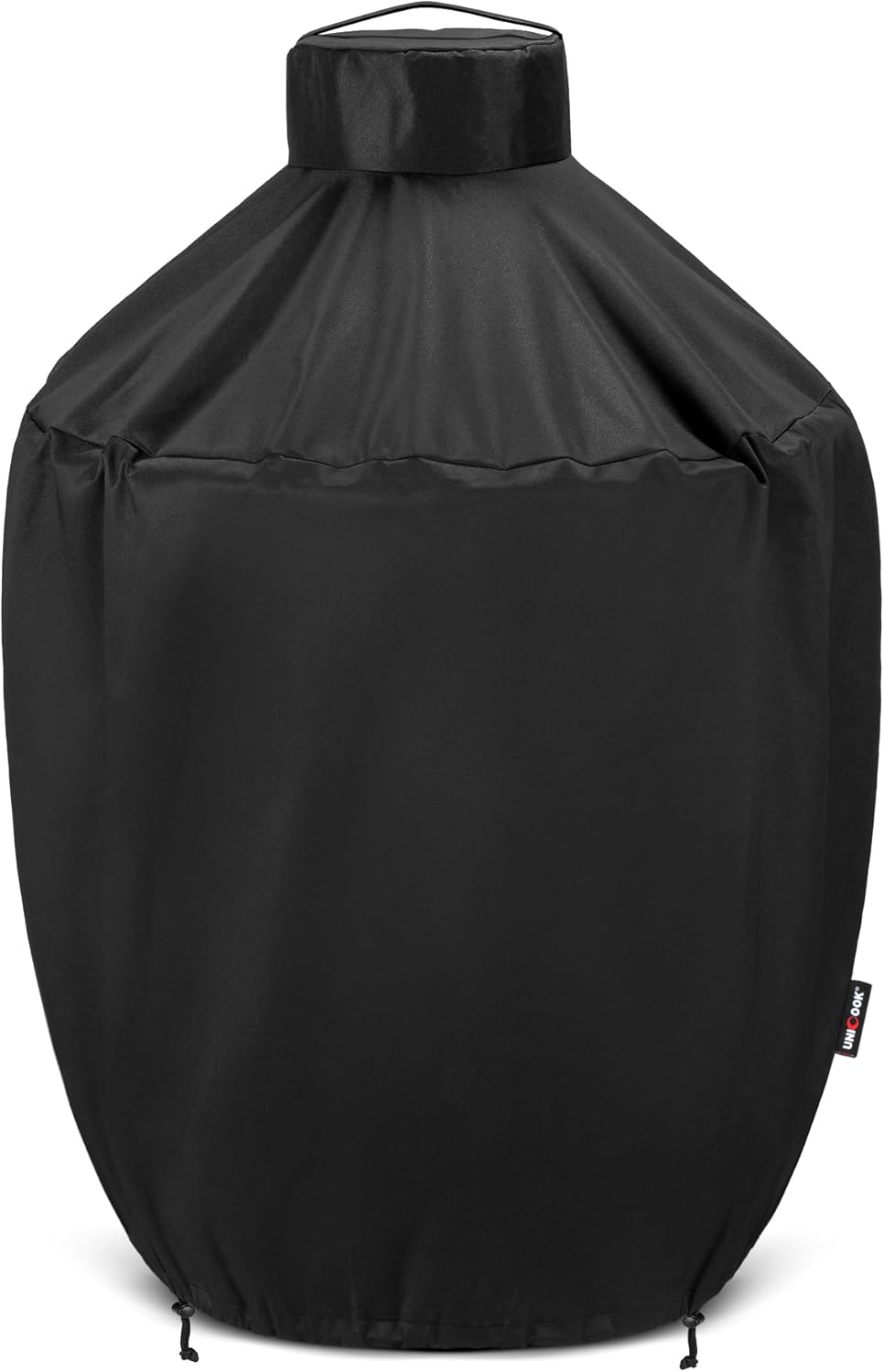 Grill Cover 31.5 Inch, Compatible with Large Big Green Egg, Kamado Joe and Pit Boss Ceramic Grills, Heavy Duty Waterproof BBQ Cover, Fade Resistant Round Smoker Protector, 31.5