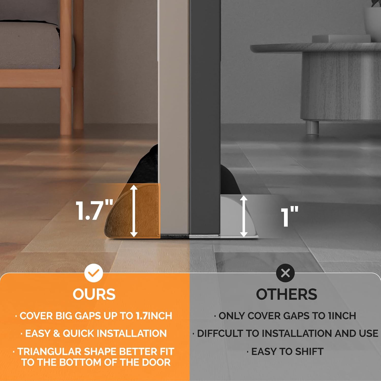 Under Door Draft Stopper 30