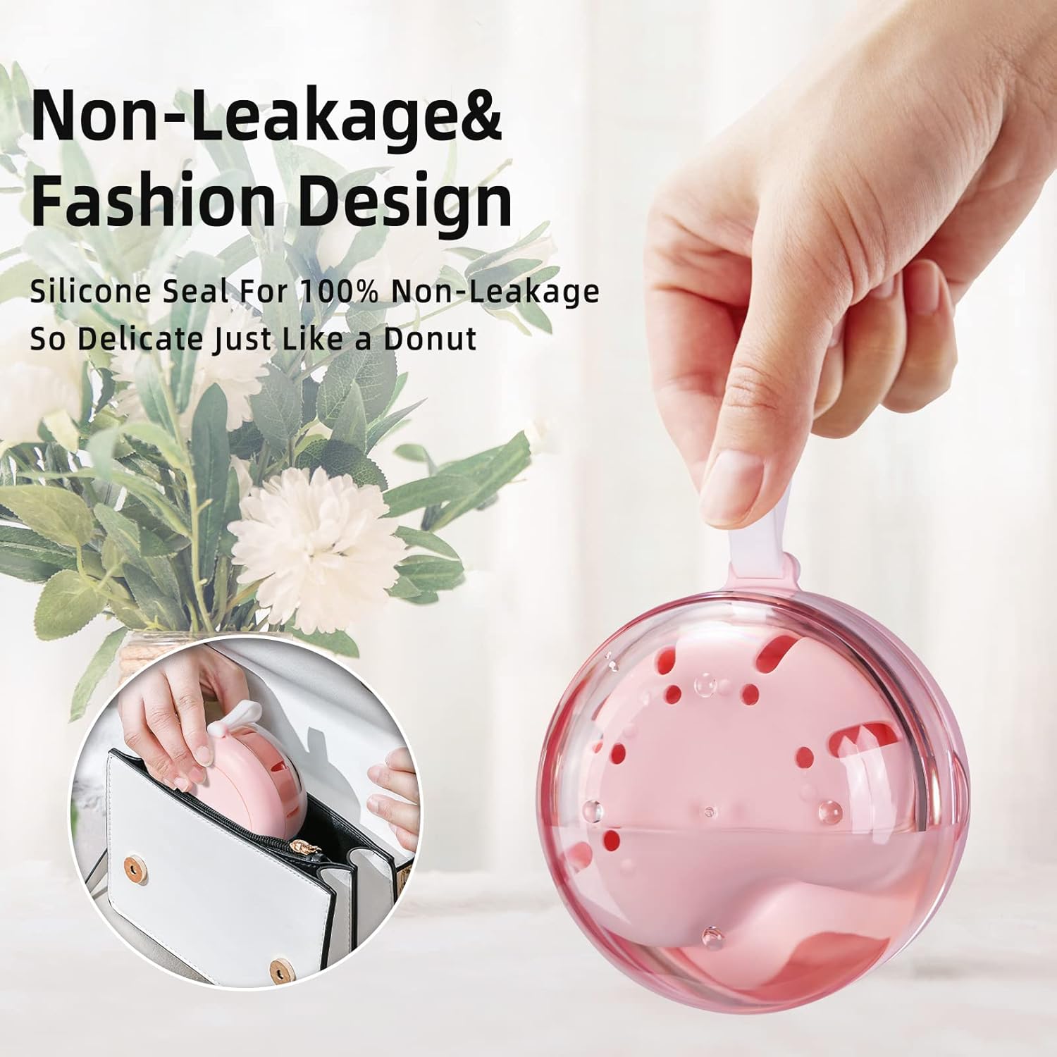 Leak Proof Denture Cup Kit Portable Retainer Case Perfect for Travel, Denture Case Container Cleaning Care for Dentures Aligner Mouth Guard with Denture Brush,Strainer, Removal Tool and Mirror - Image 3
