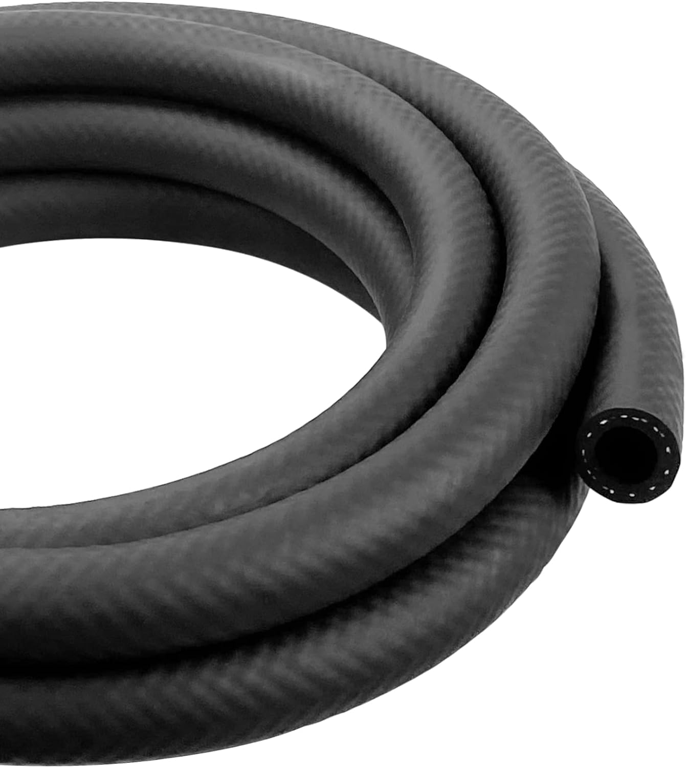 3/8 Inch ID NBR Rubber Hose, 20 Feet Fuel Hose Line Transfer Hose for Small Engine Black - Image 8