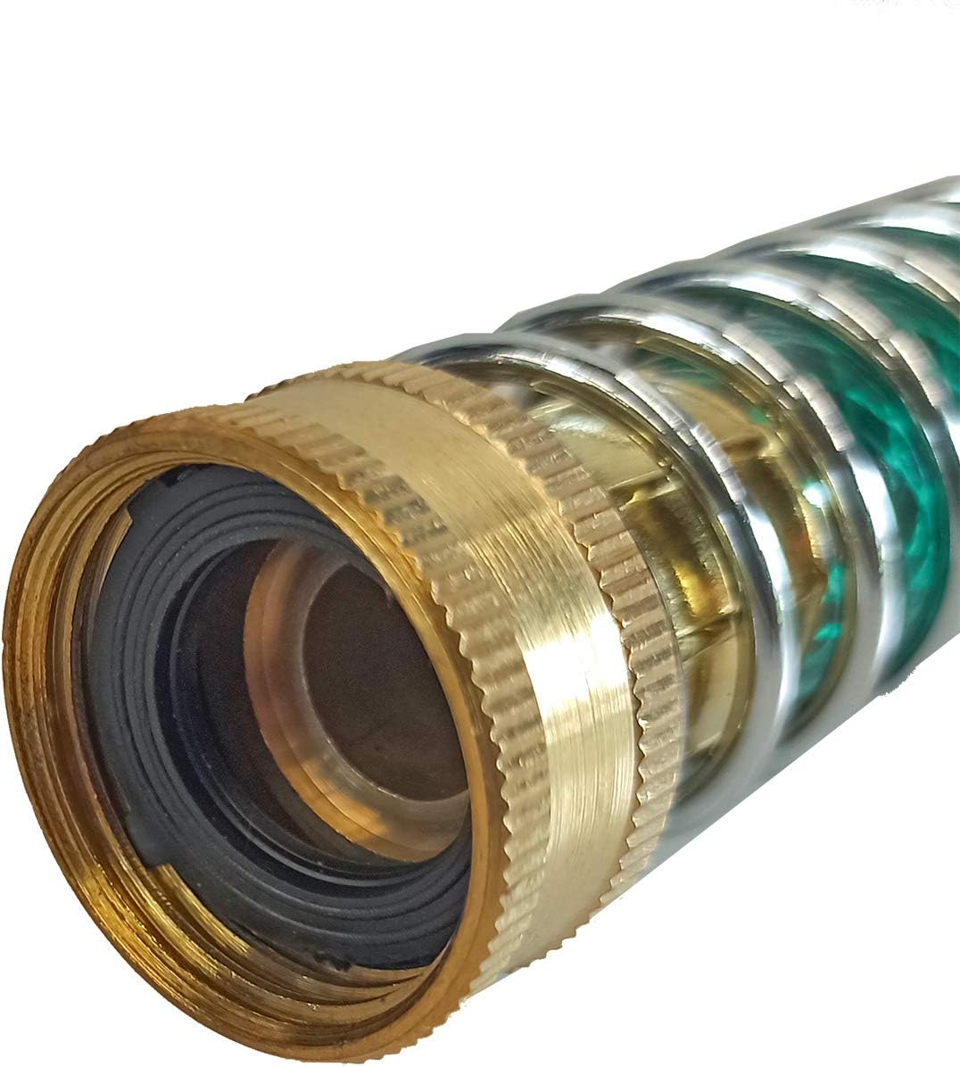 Garden Hose Protector, Hose Extension Adapter with Coil Spring, 2 Pack - Image 4