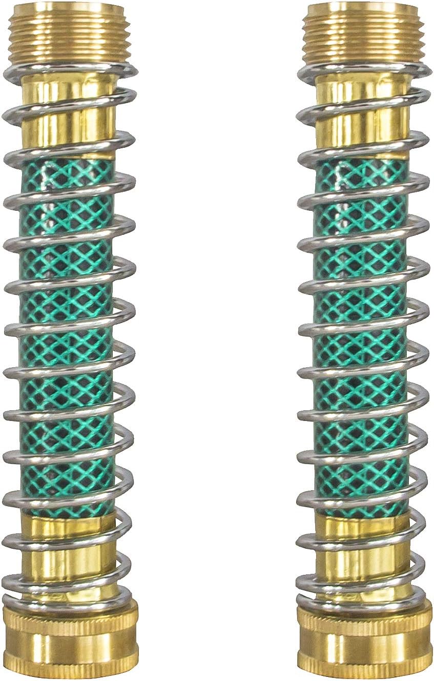 Garden Hose Protector, Hose Extension Adapter with Coil Spring, 2 Pack - Image 6