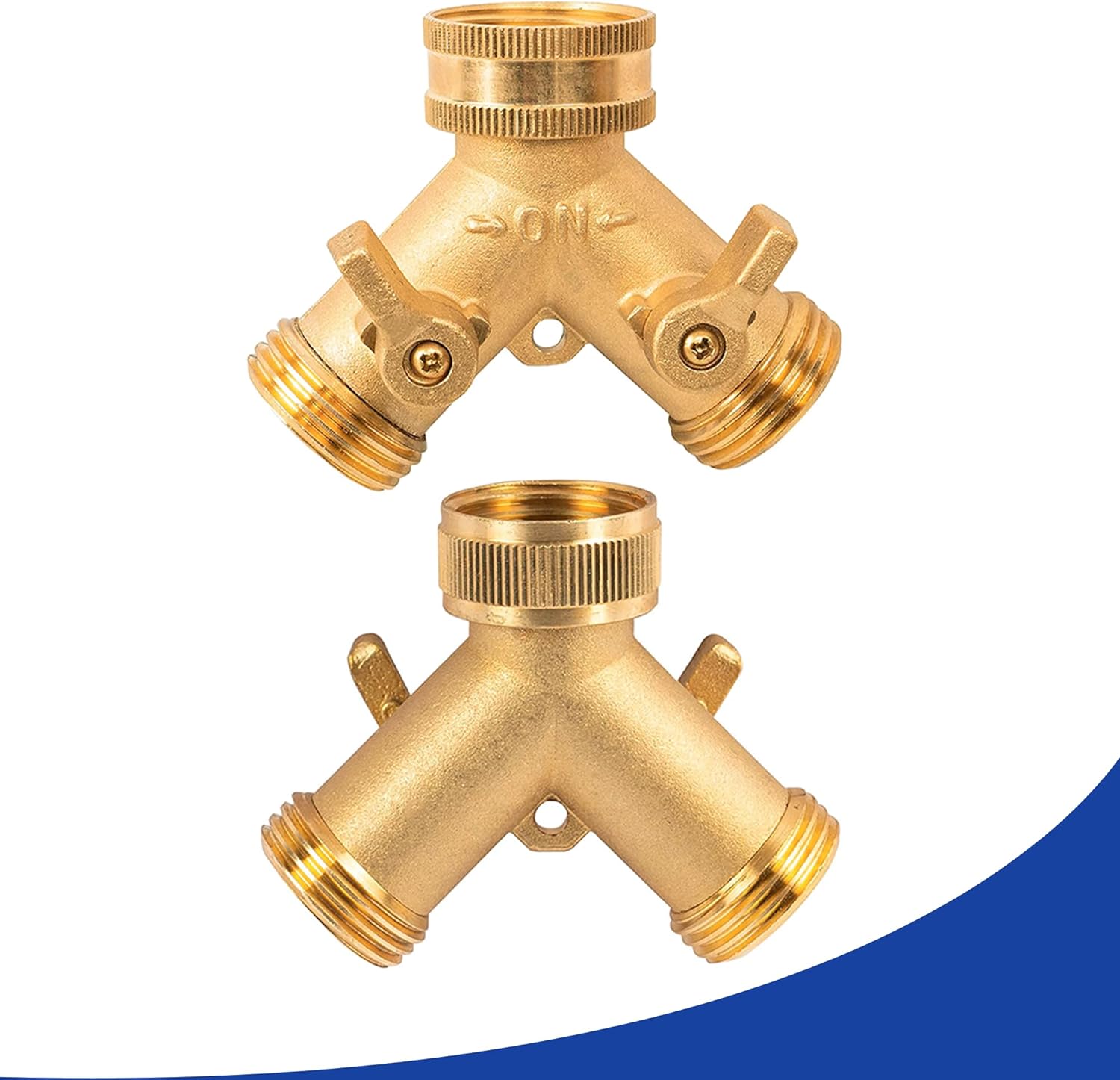 2 Way Hose Splitter, 3/4
